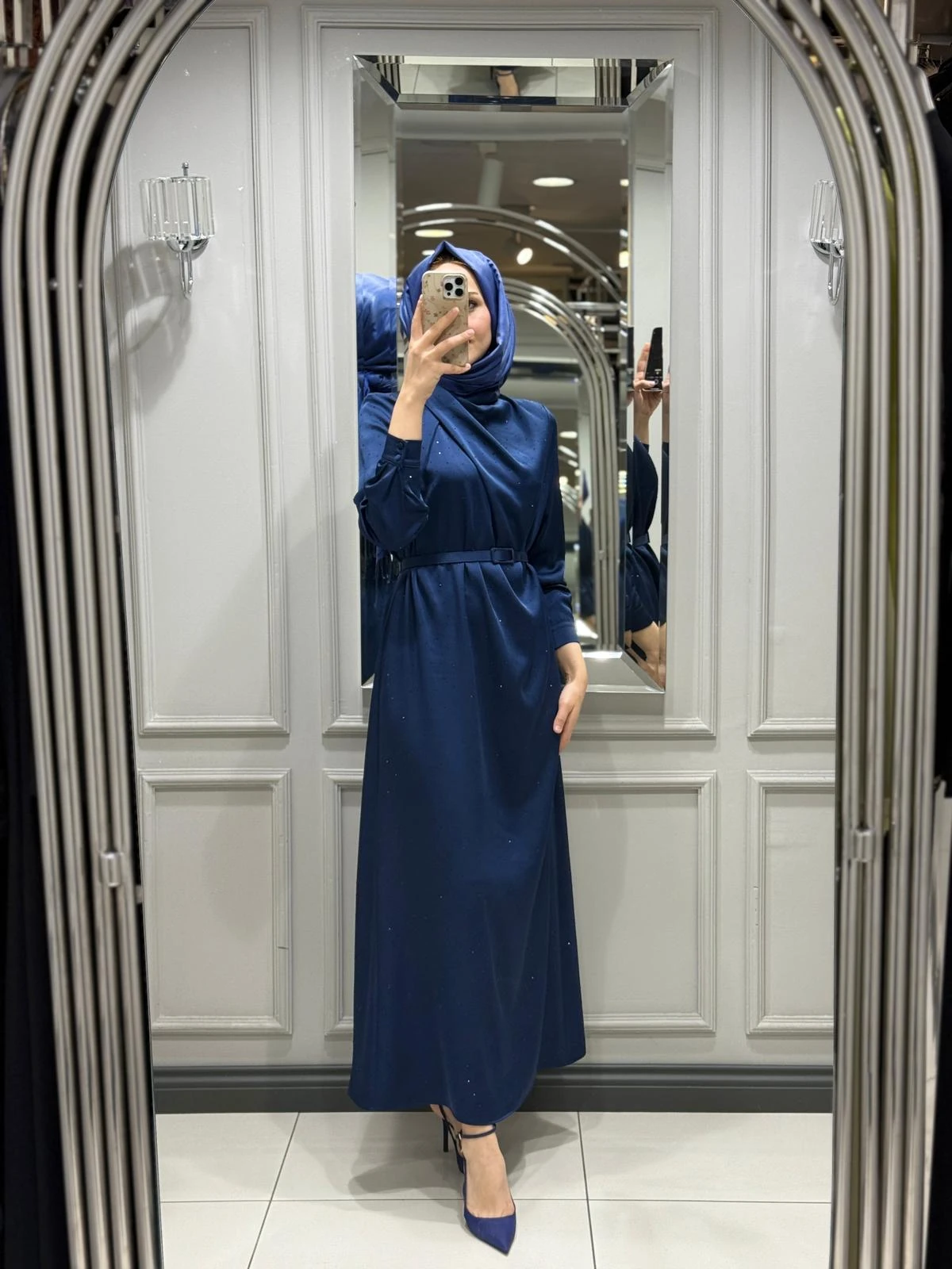 SENNA CRISTALLE TAŞLI ELBİSE - LACİ