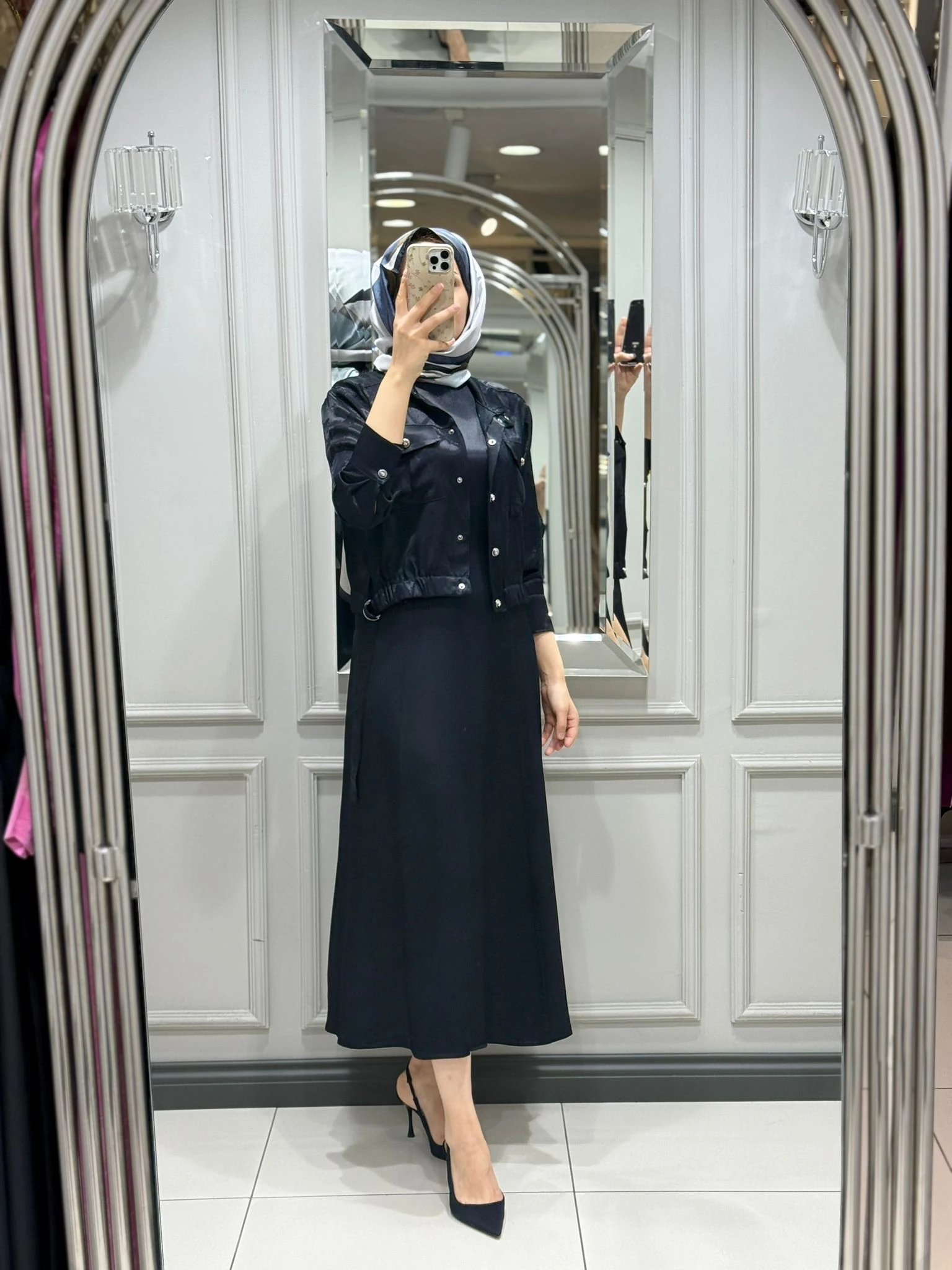 MY312ÇIT ÇIT DETAYLI ELBİSE - SİYAH