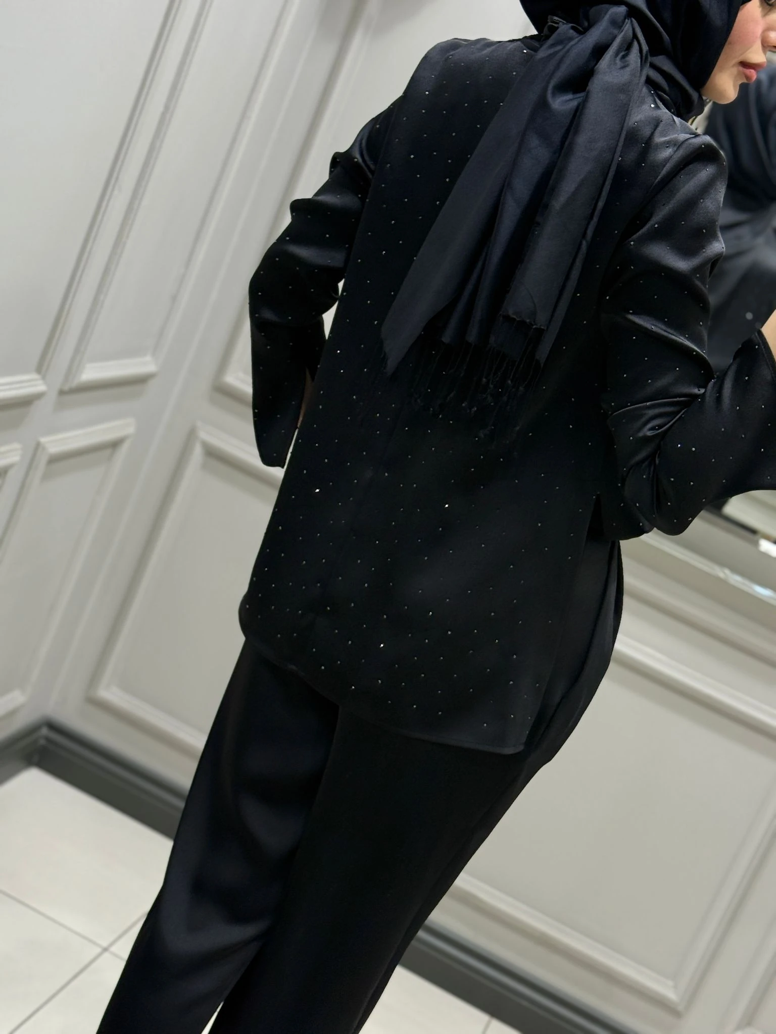 SENNA CRISTALLE TAŞLI BLUZ TAKIM