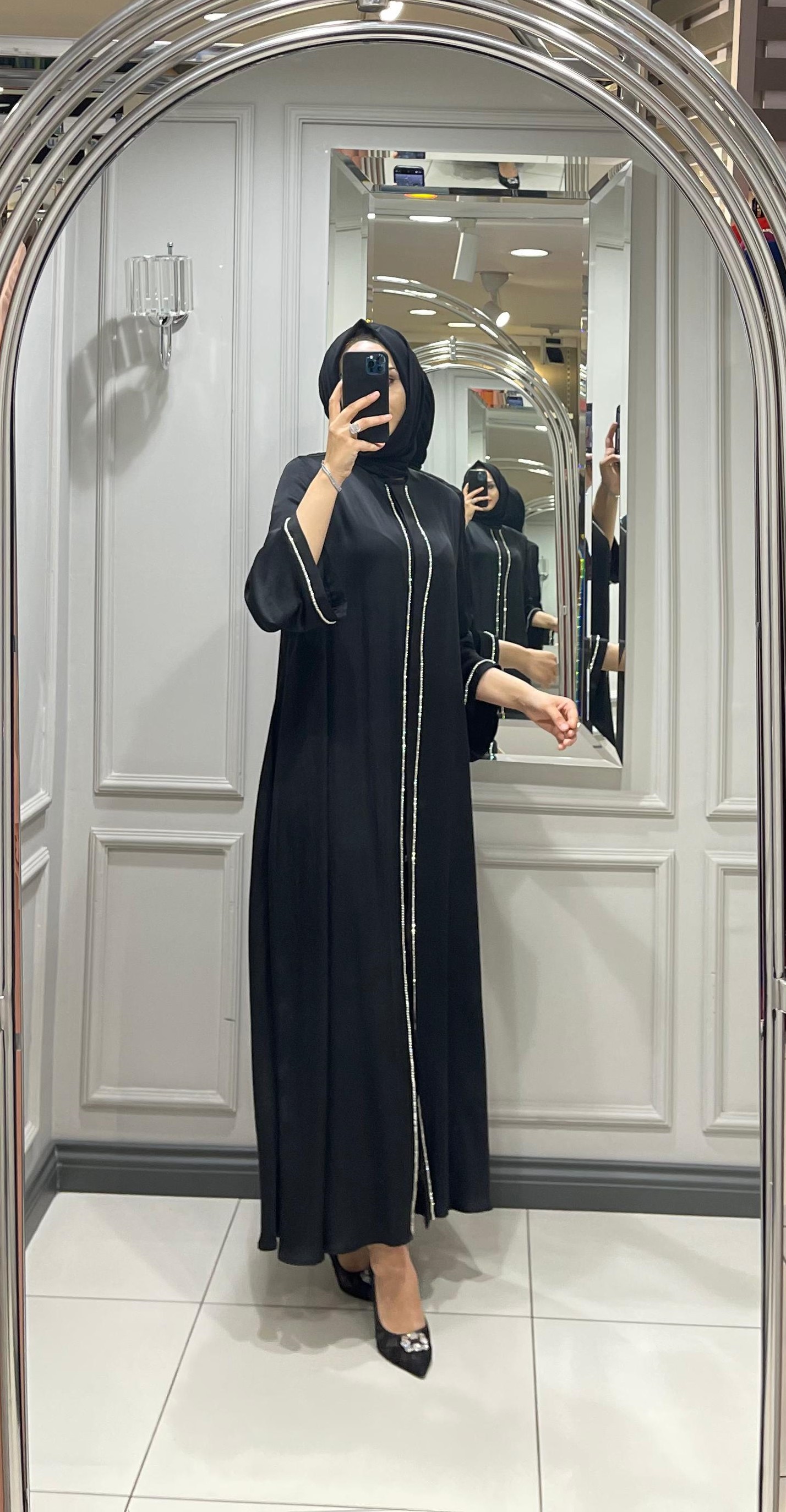 SENNA CHICAGO ABAYA - SİYAH