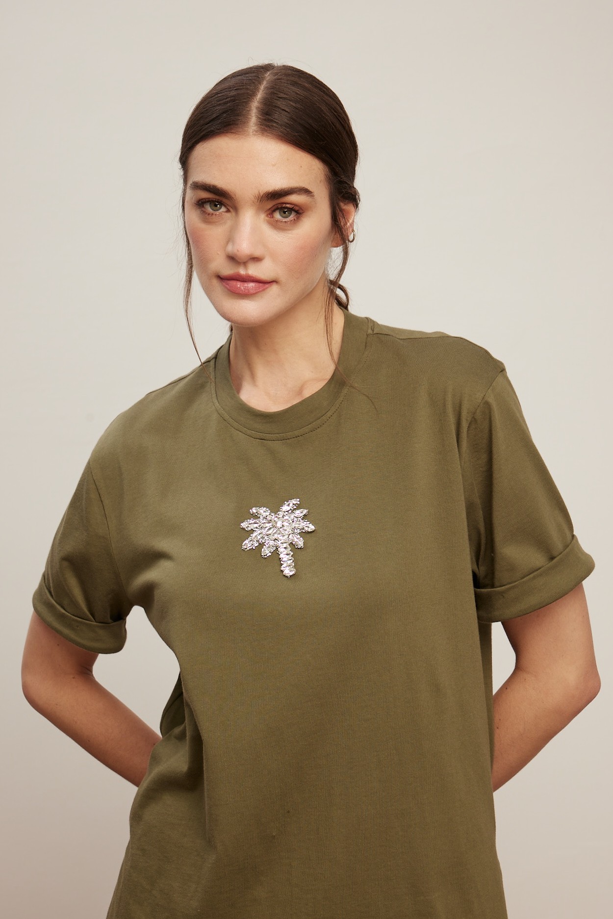 VENÖVE LOLA TSHIRT - HAKI