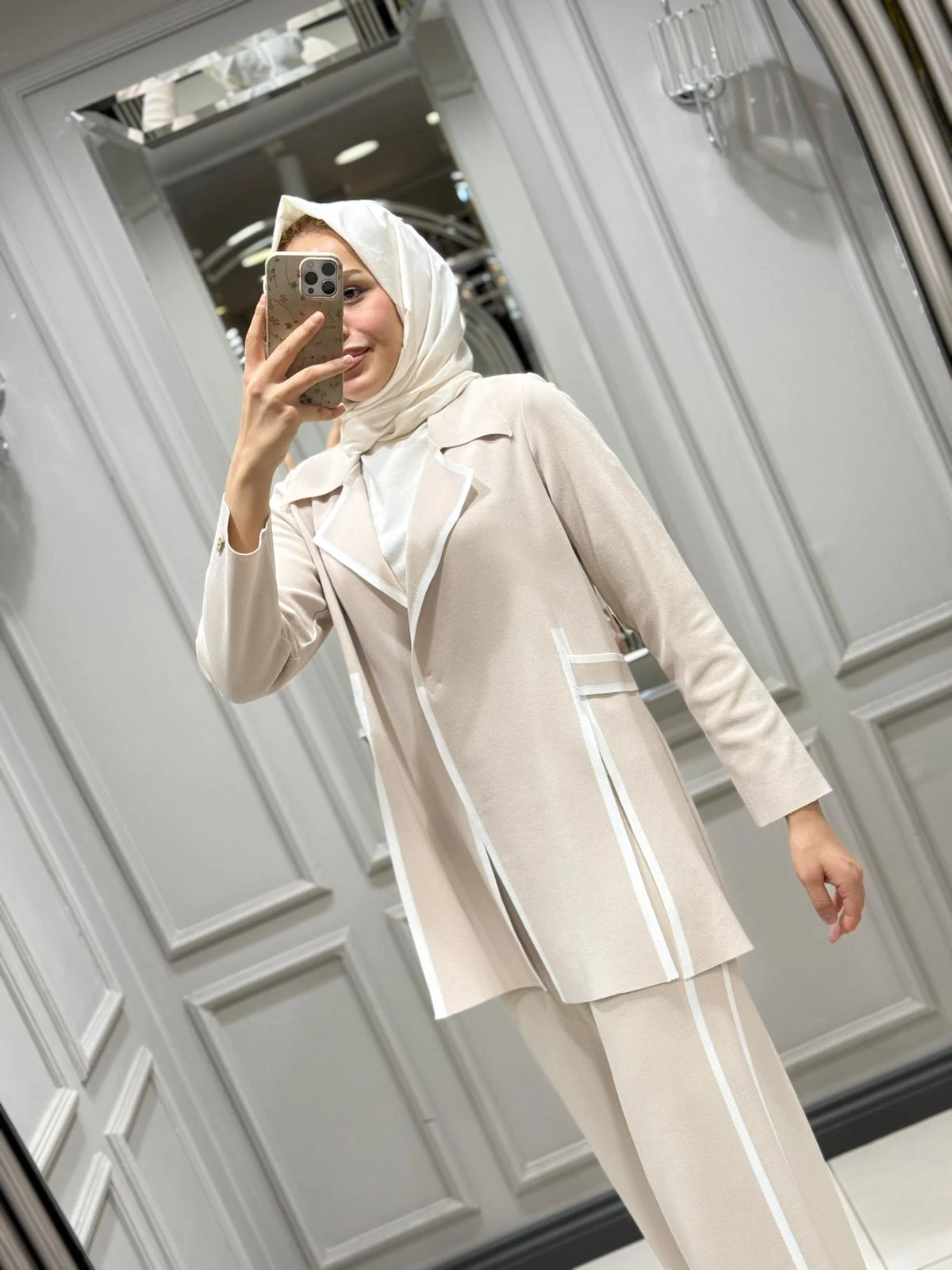 DALİDA ŞERİT ÇİZGİLİ CEKET