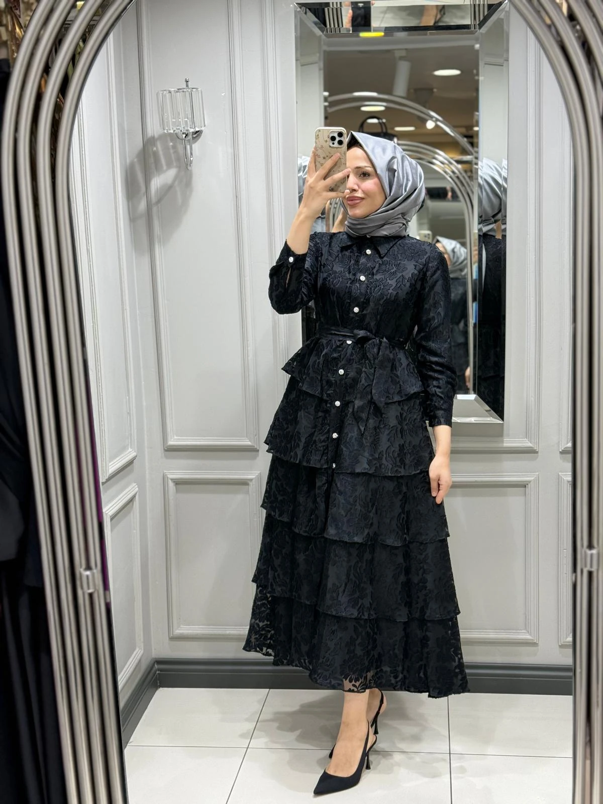 MATEX ELBİSE - SİYAH