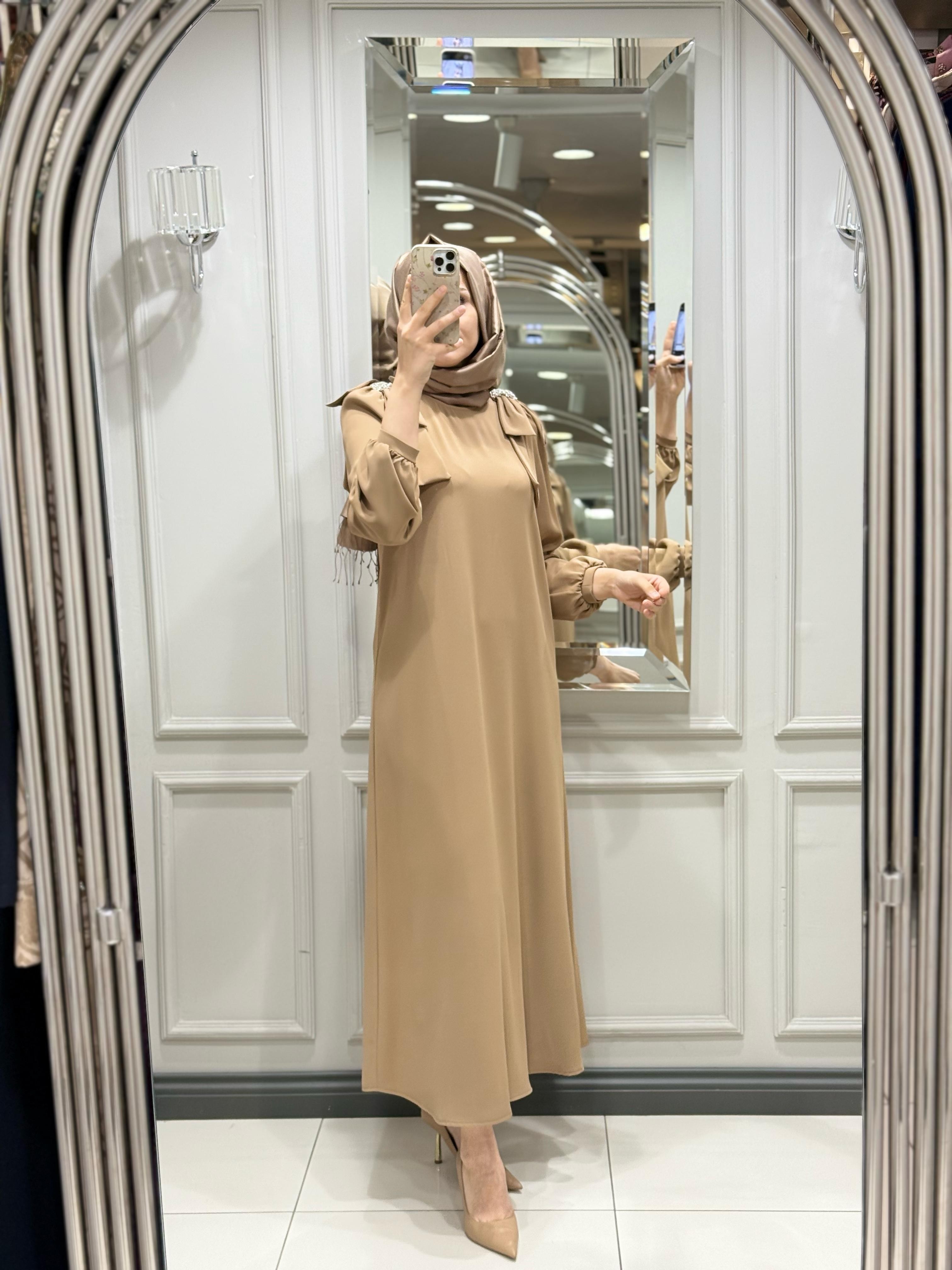 ALMARWAH ELBİSE - CAMEL