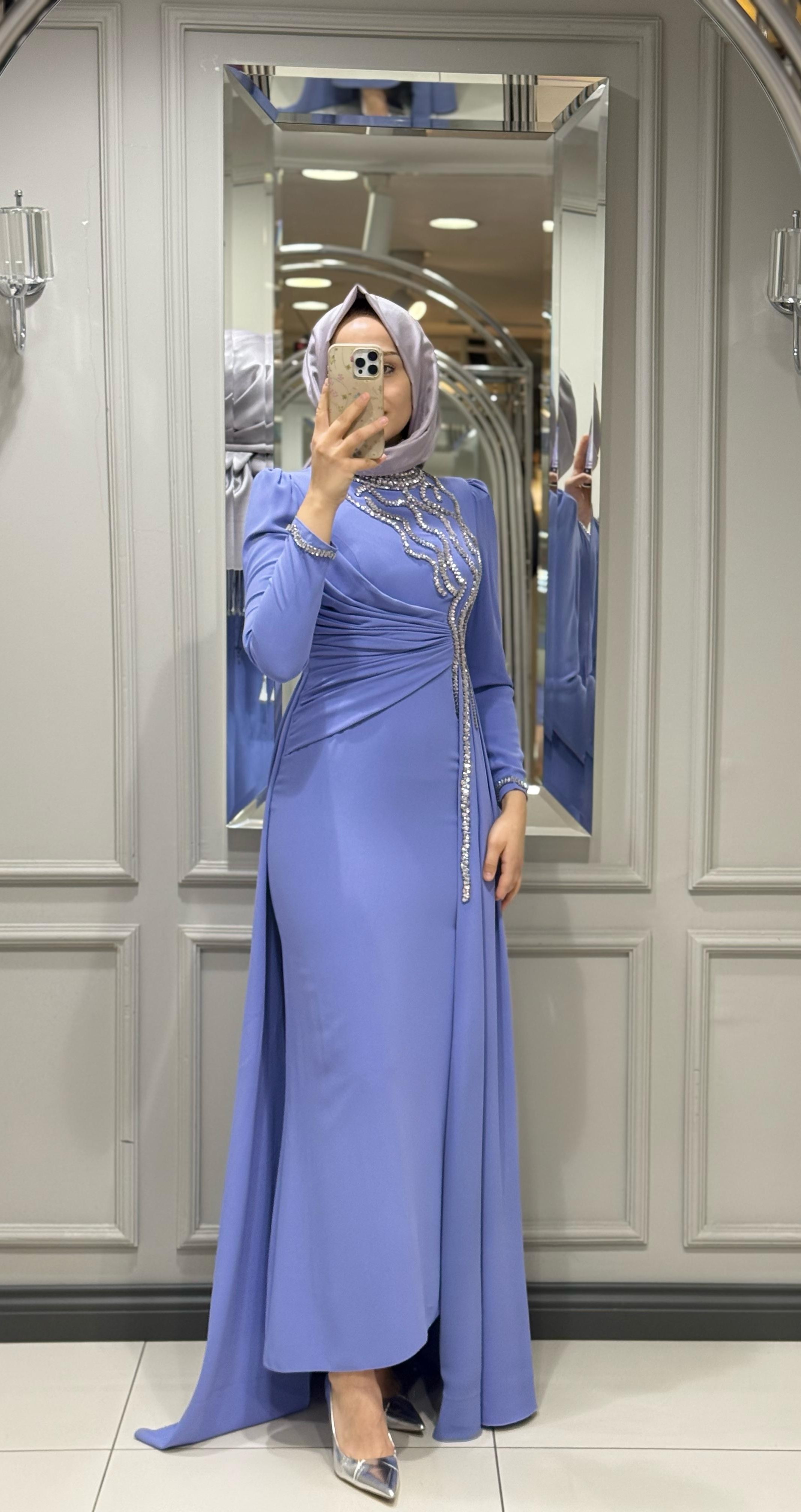 FERIHA KÜBRA ABİYE - LILA