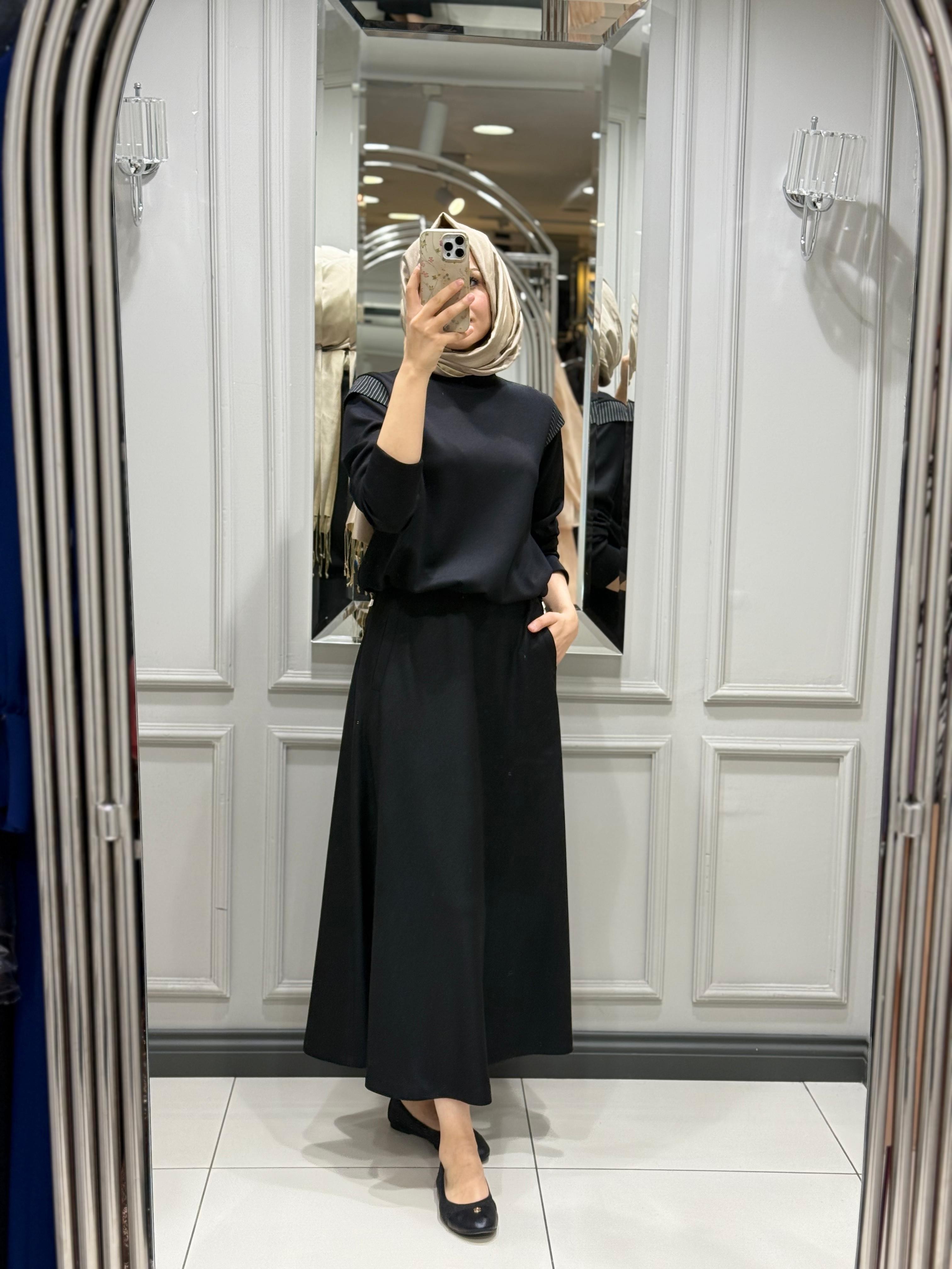 SCL GÜNLÜK SWEATSHİRT - SİYAH