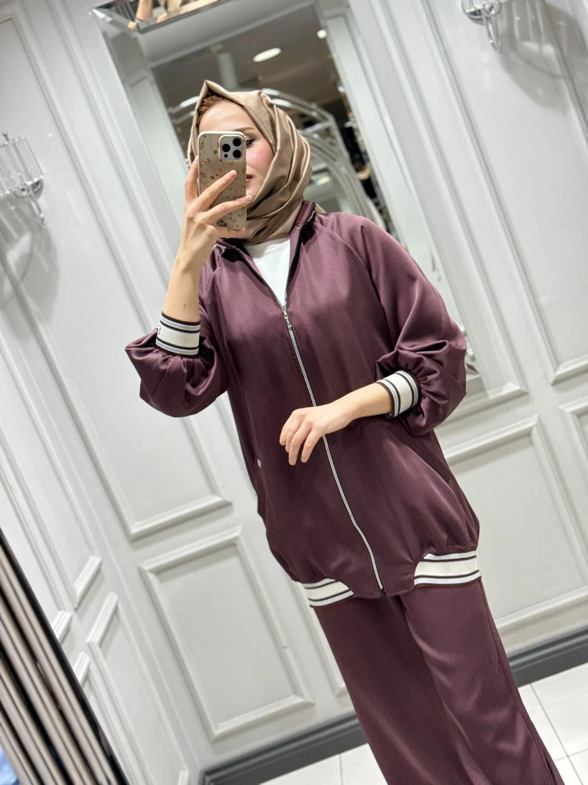 SENNA FEMKE BOMBER TUNİK PANTOLON TAKIM