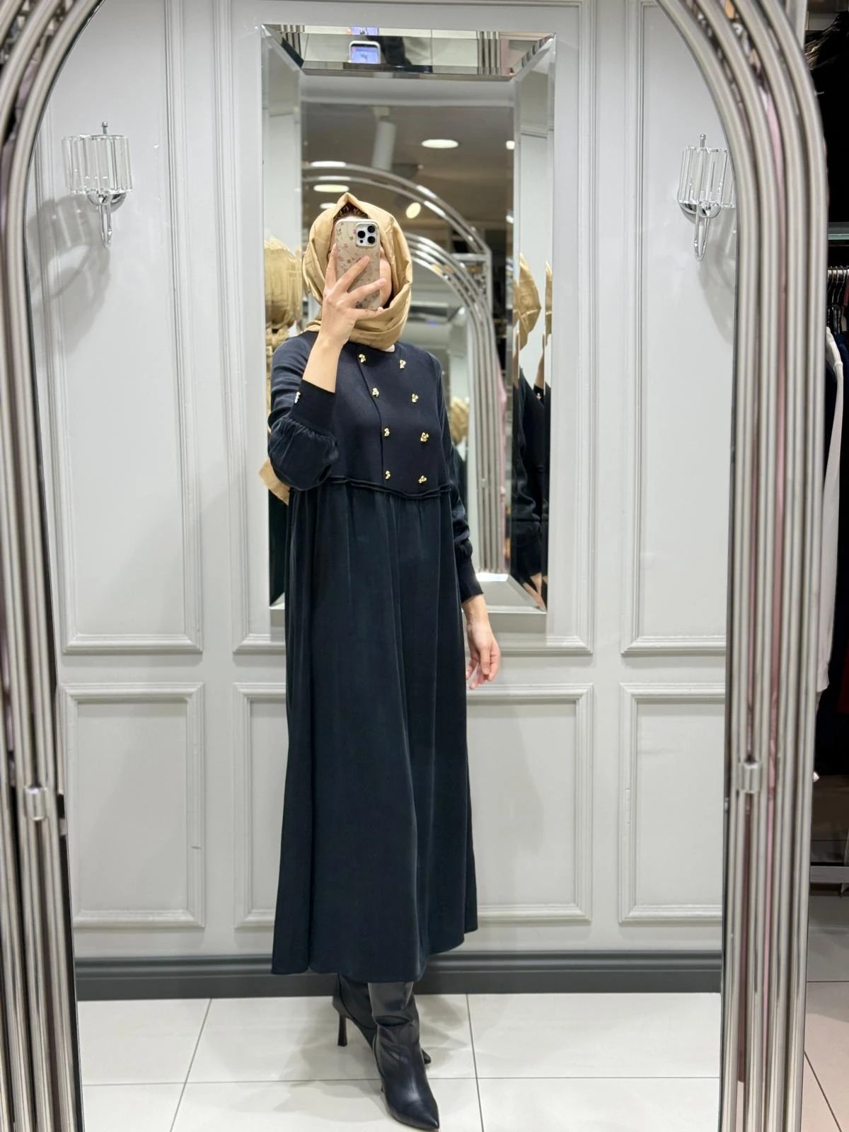 DALİDA ELBİSE - SİYAH