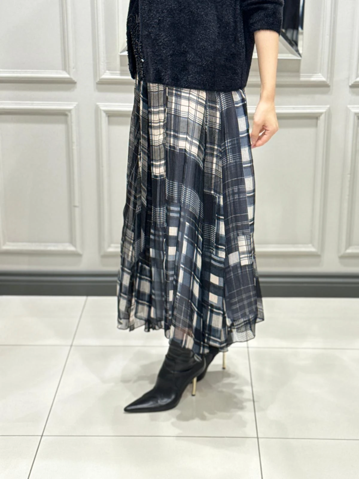 VENÖVE BRİCE ETEK - DESENLI