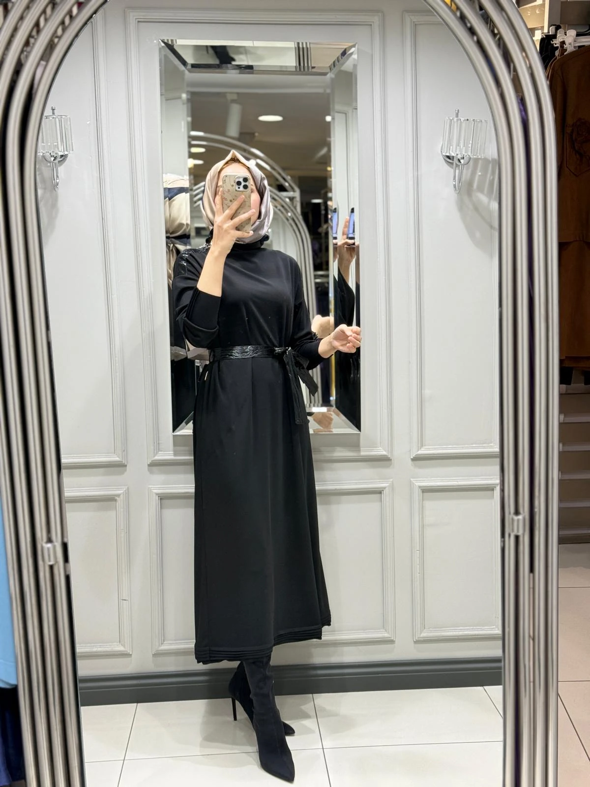 MİİSWHENCE ELBİSE - SİYAH