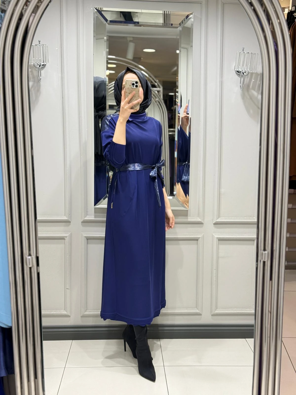 MİİSWHENCE ELBİSE - MOR