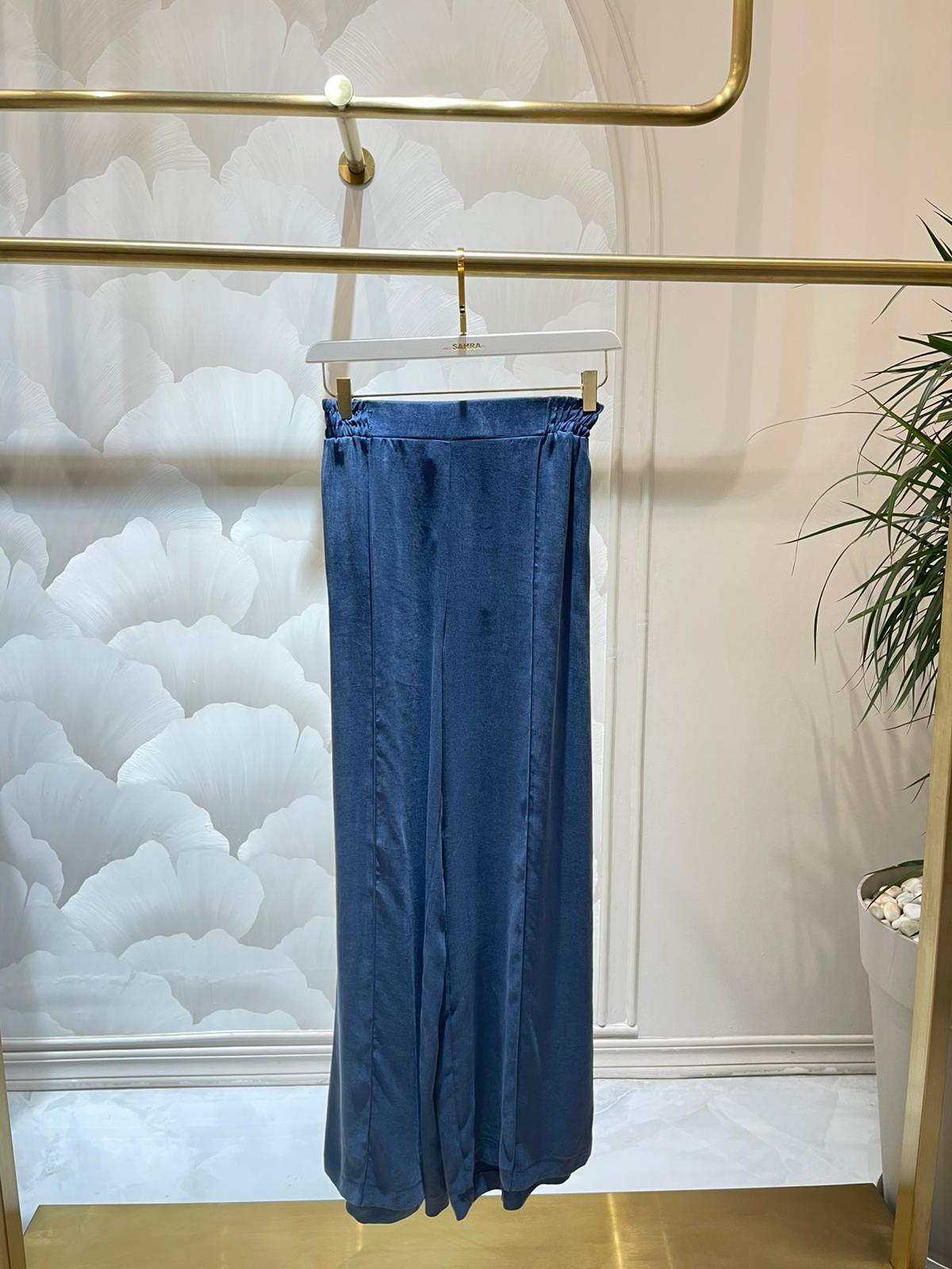 SENTEZ GENİŞ PAÇA PANTOLON - LACİ
