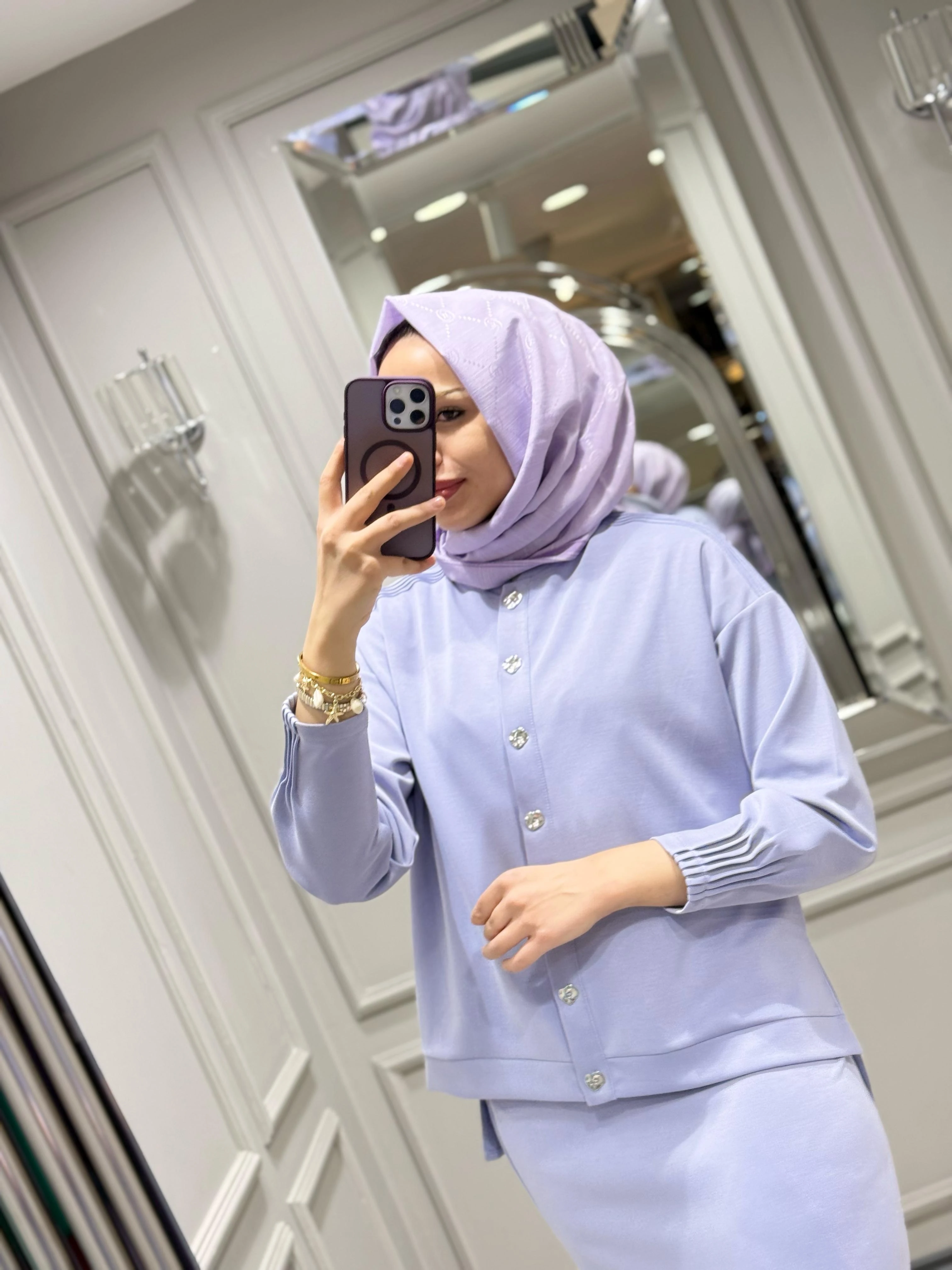 TIĞ TRİKO NERVÜR DETAYLI ETEKLİ TAKIM