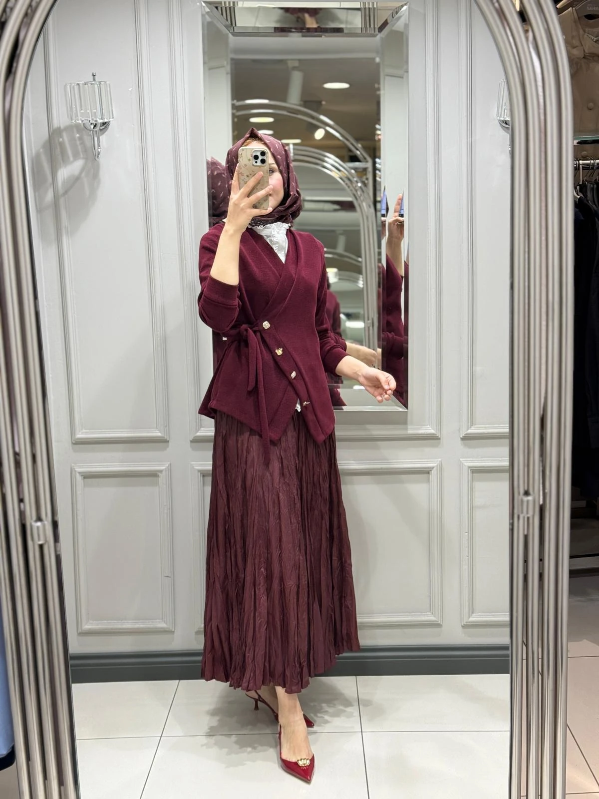 FUAT GÜRŞEN ETEK - BORDO