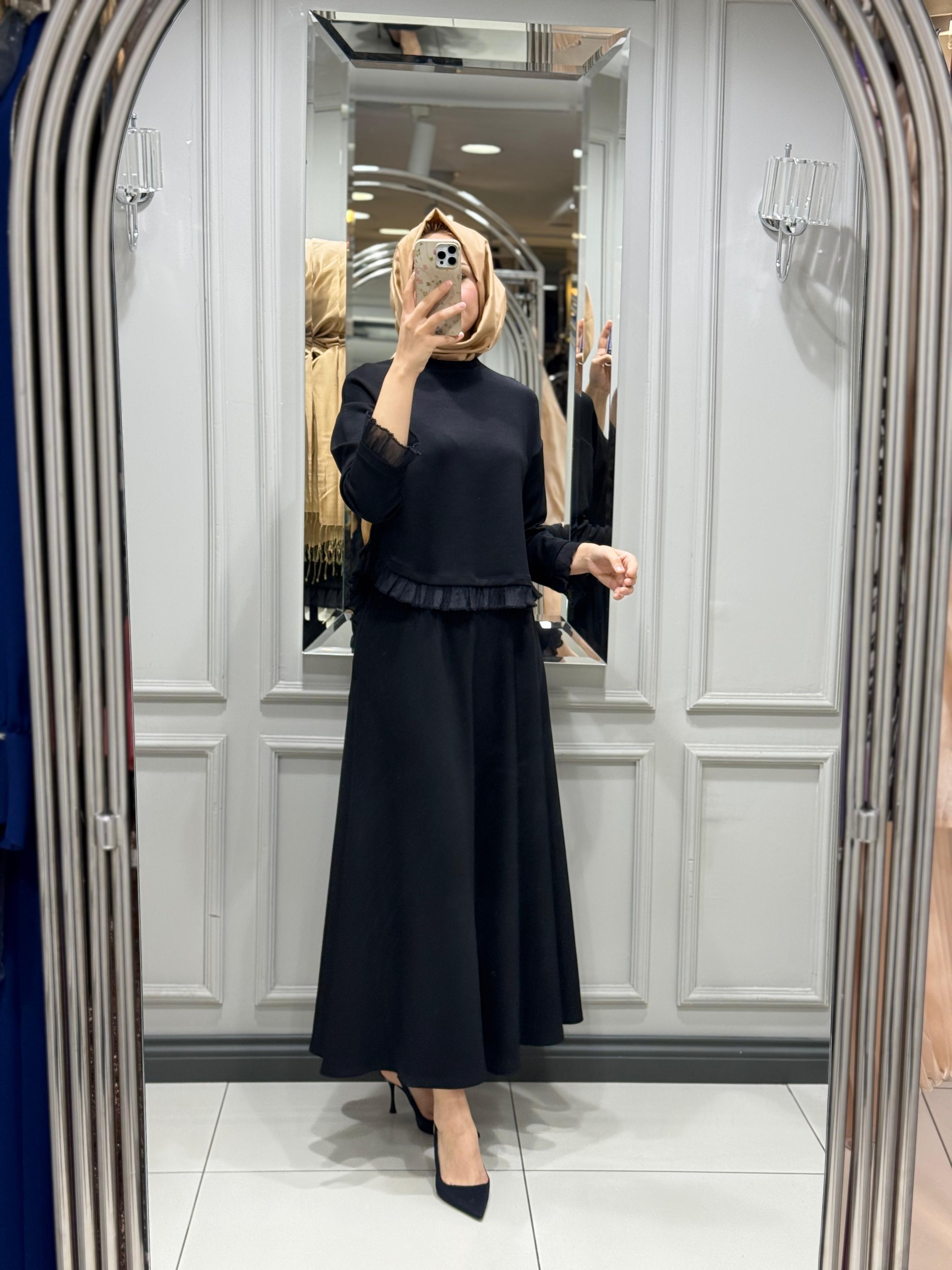 SCL GÜNLÜK SWEATSHİRT - SİYAH