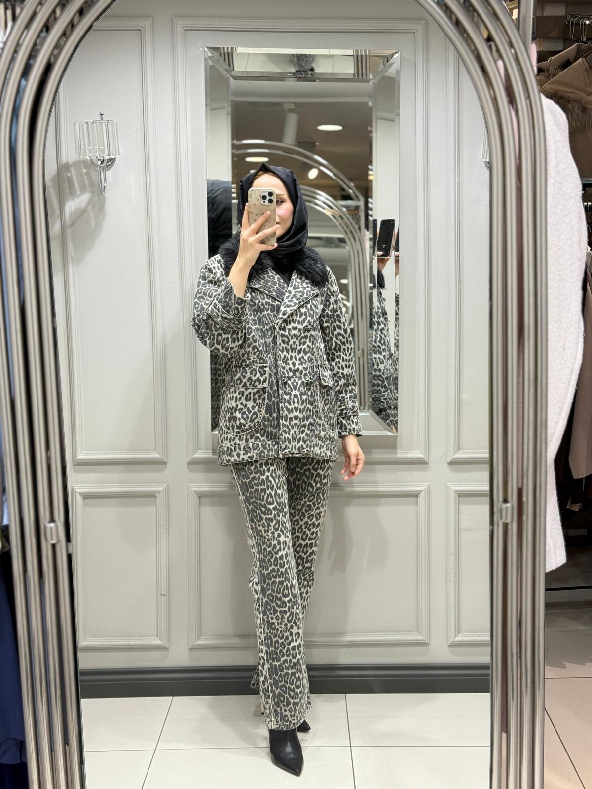 VENÖVE ALVİN CEKET - LEOPAR