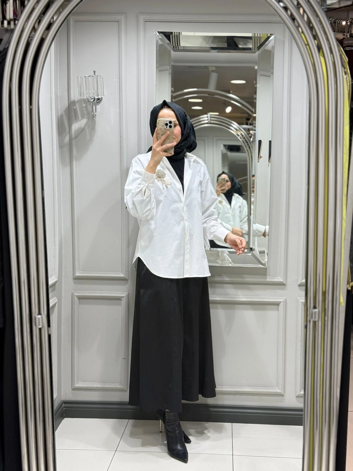 EXQUISE JAELYN GÖMLEK - KEMIK