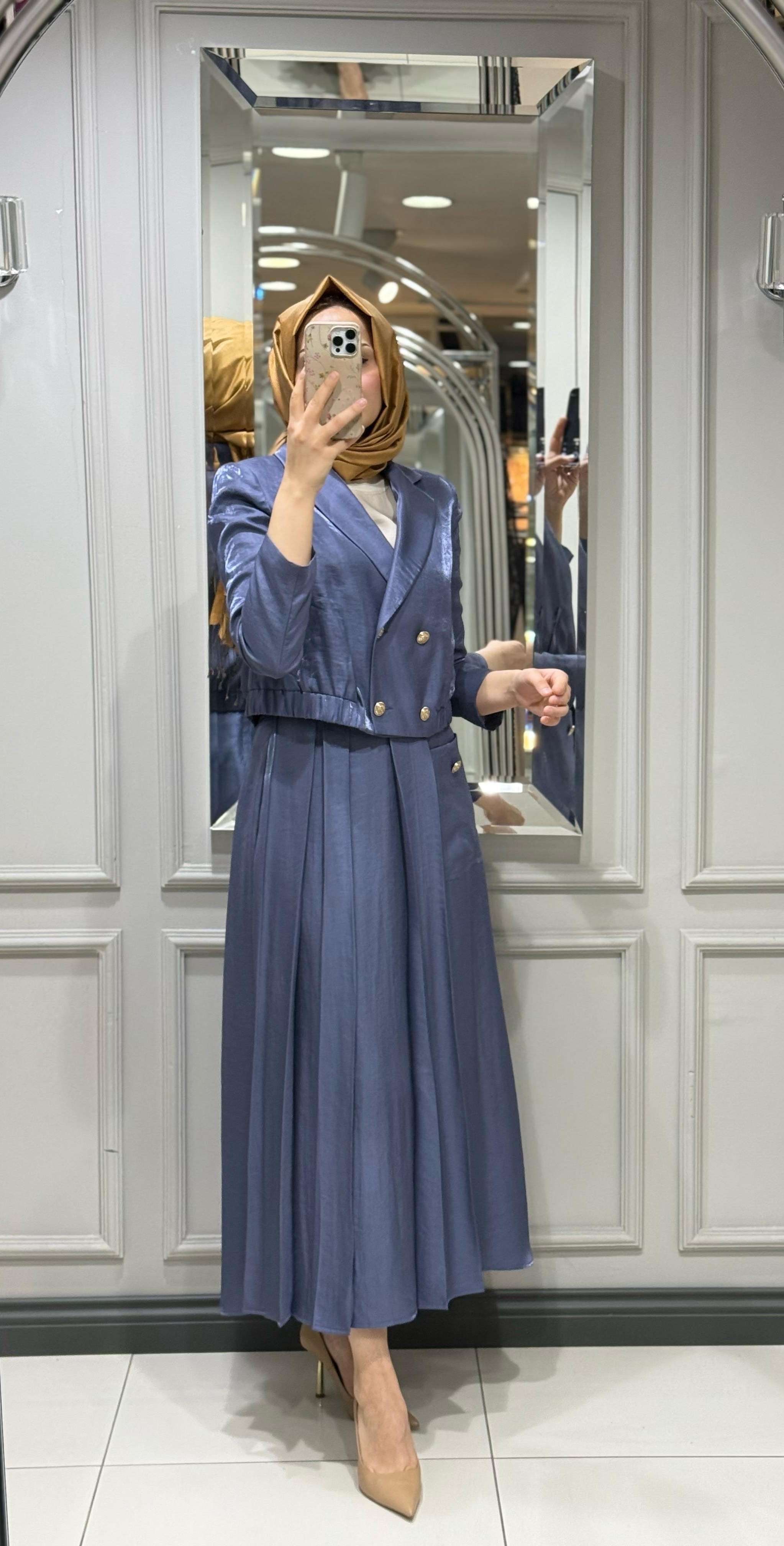 SENNA FLORENCIA SET - INDIGO