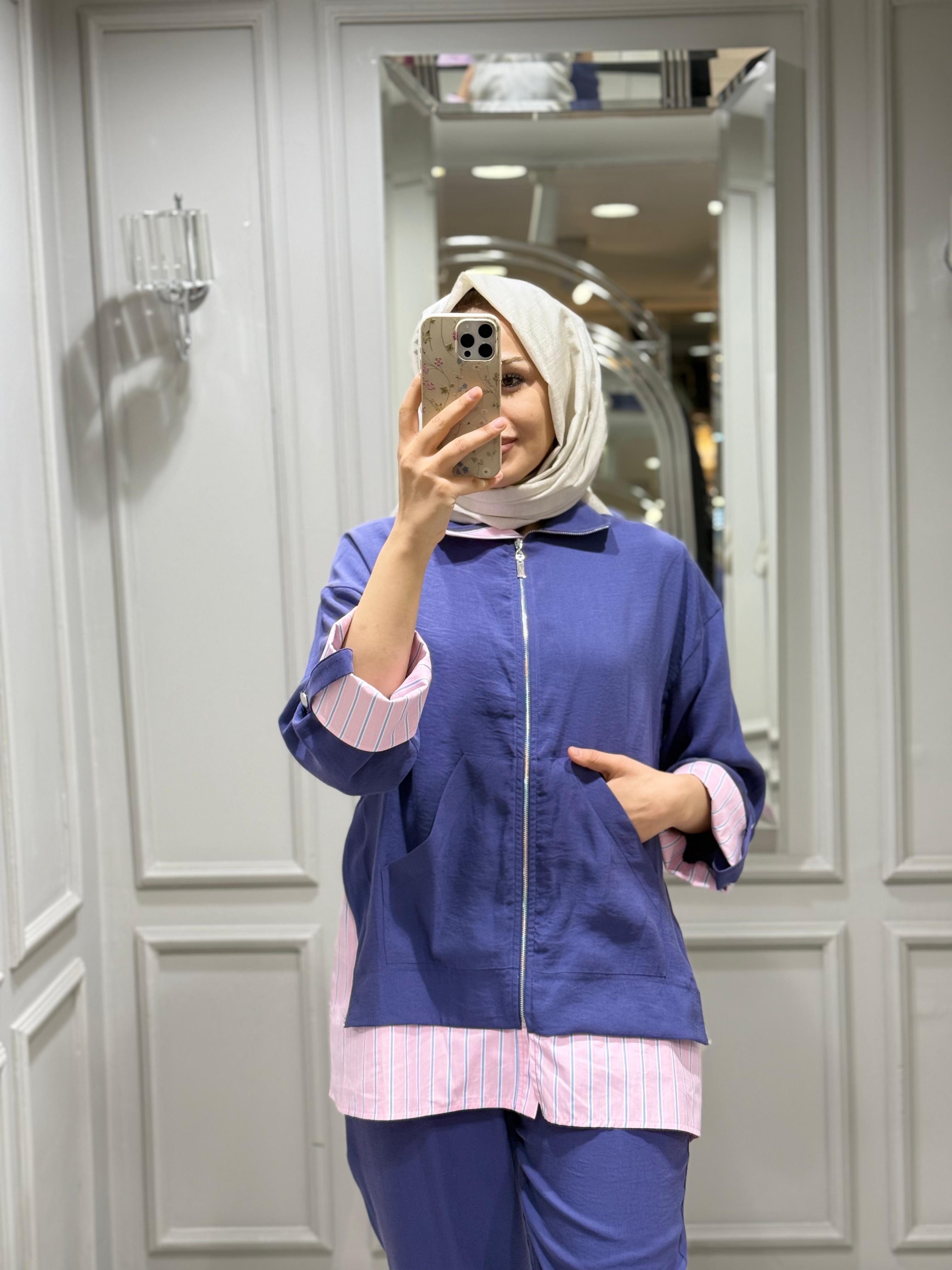 TIĞ TRİKO POPLIN PANT TAKIM