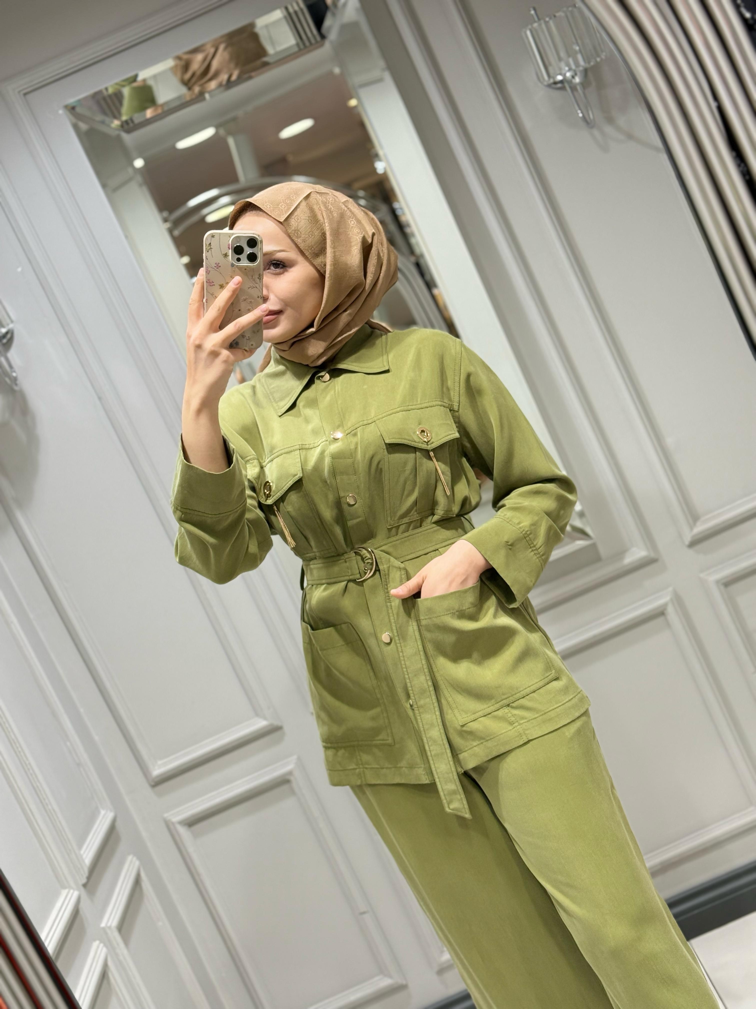 DARA CLANDE CEKET PANTOLON TAKIM HAKİ
