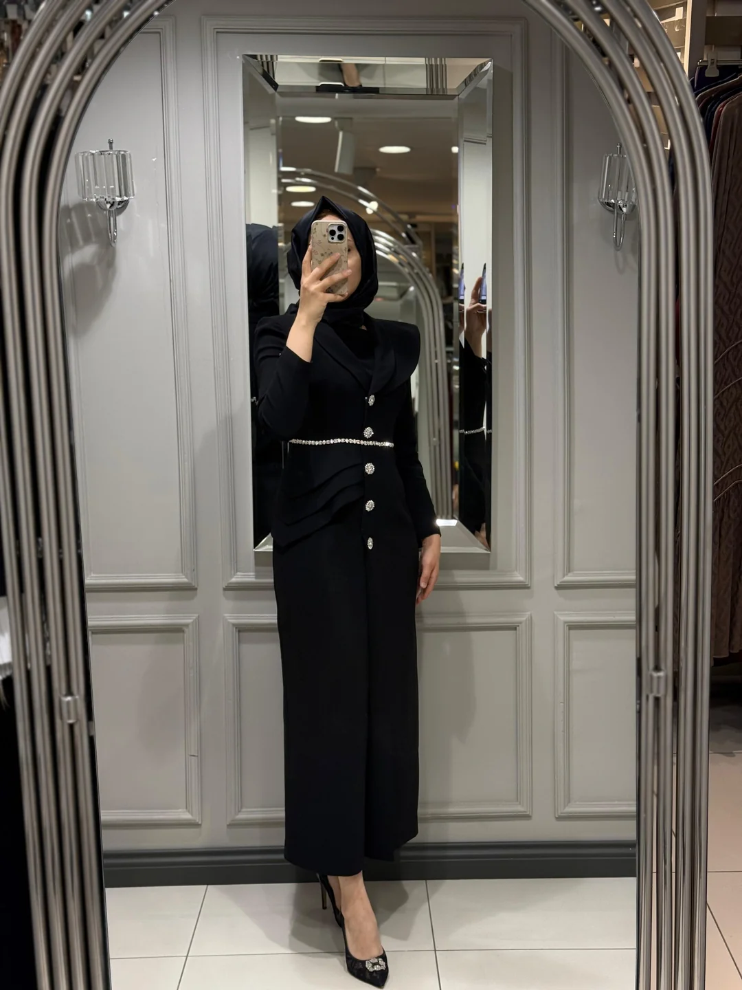 SENNA LIANA ELBİSE - SİYAH