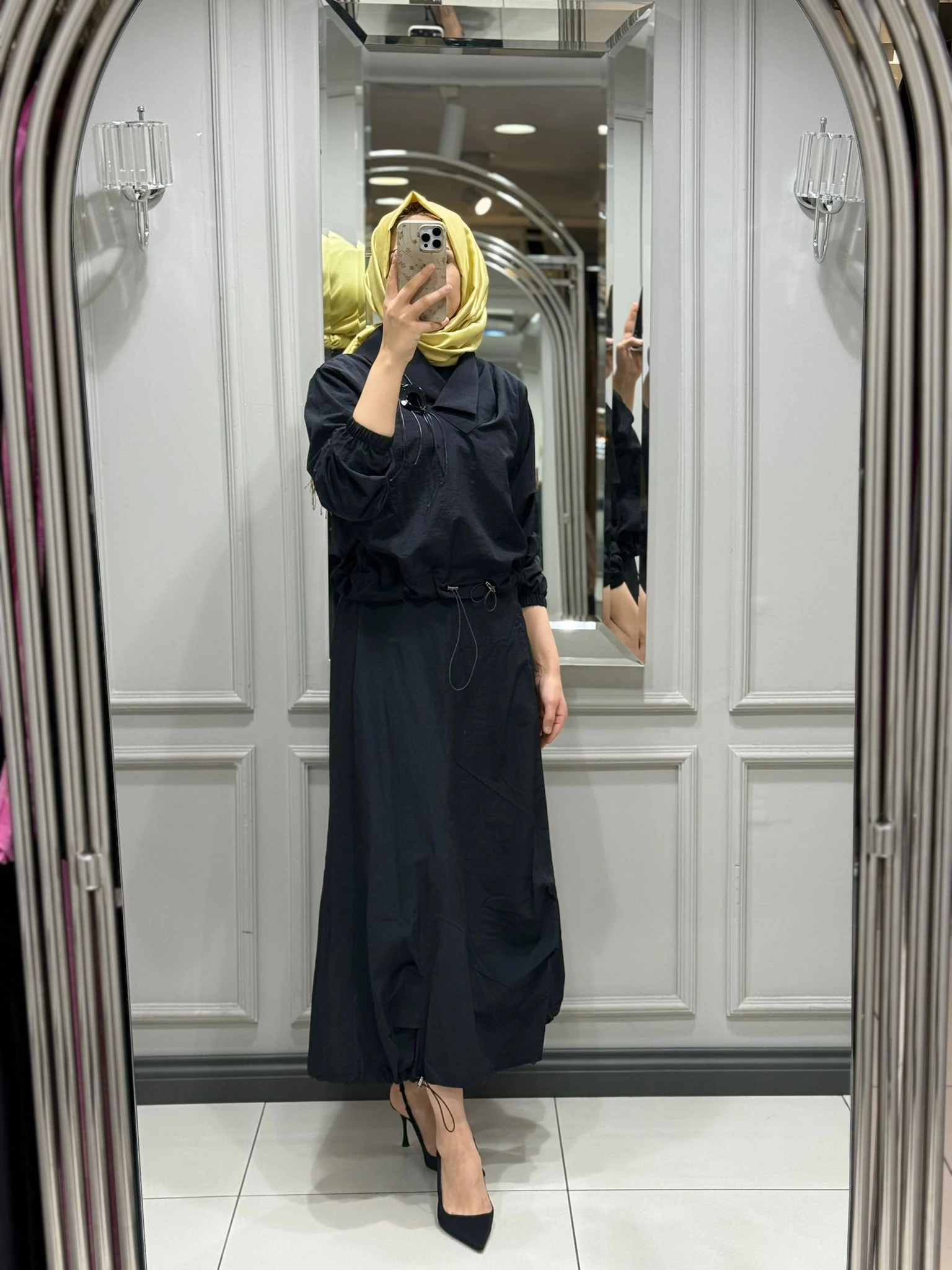 MY312 YAKASI AKSESUARLI TAKIM - SİYAH