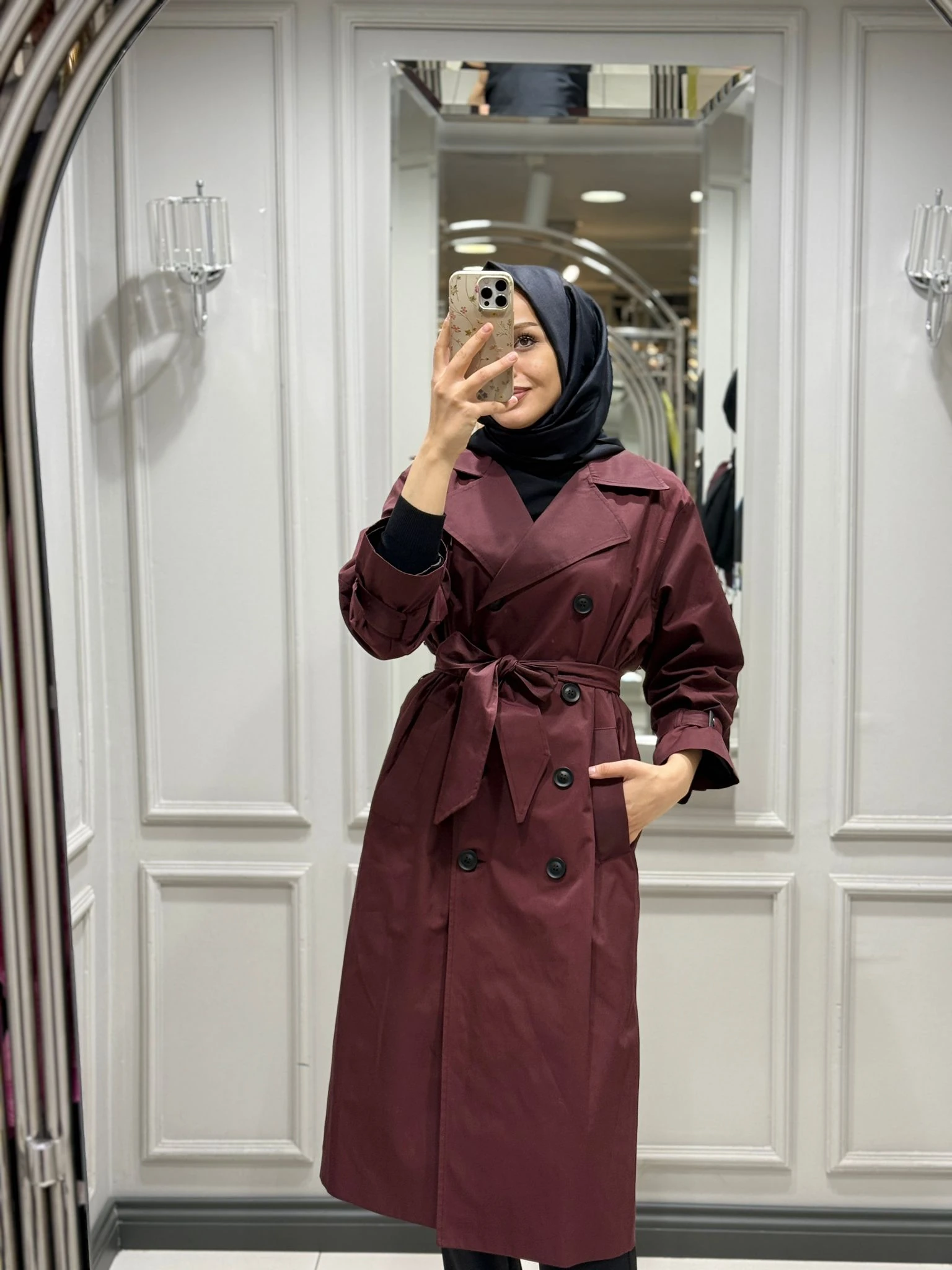 CLOCHE OLİVA TRENÇ