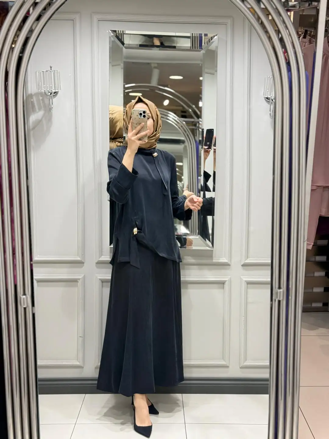 CLANDE BLUZ ETEK TAKIM (SİYAH)