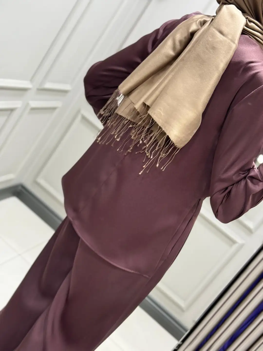 SENNA NATALİ BLUZ PANTOLON (KAHVE)