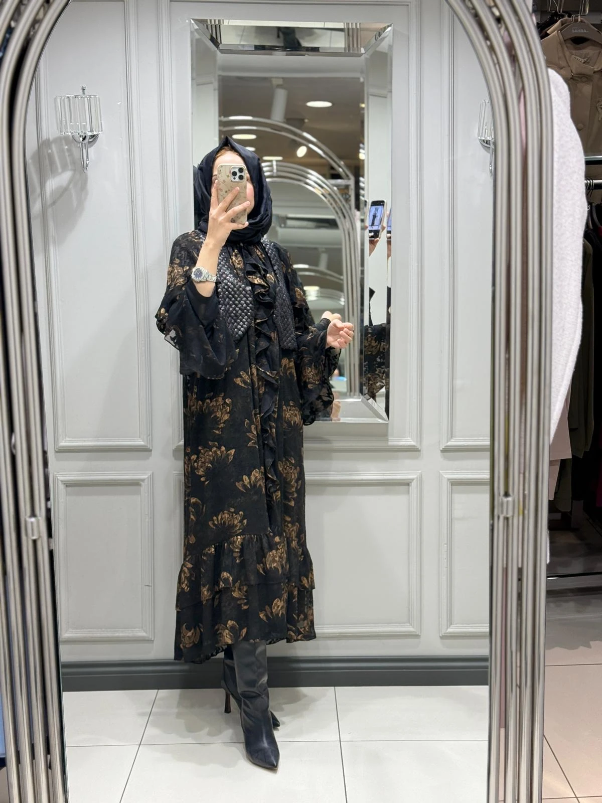 GHISA ELBİSE - GOLD