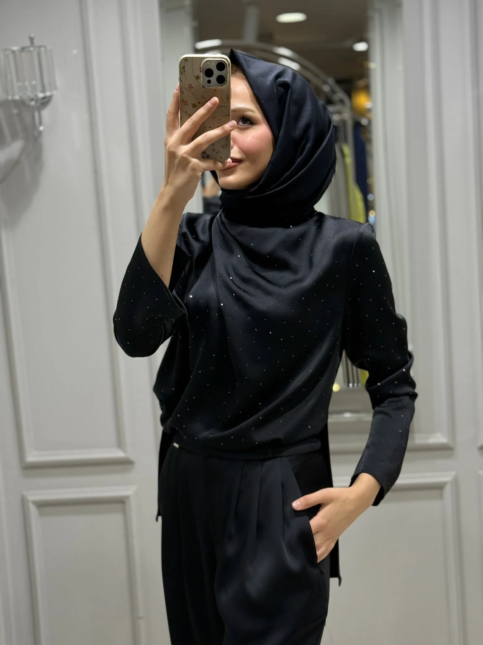 SENNA CRISTALLE TAŞLI BLUZ TAKIM