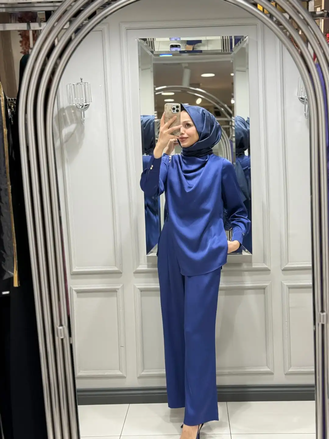 SENNA NATALİ BLUZ PANTOLON(PARLAMENT)