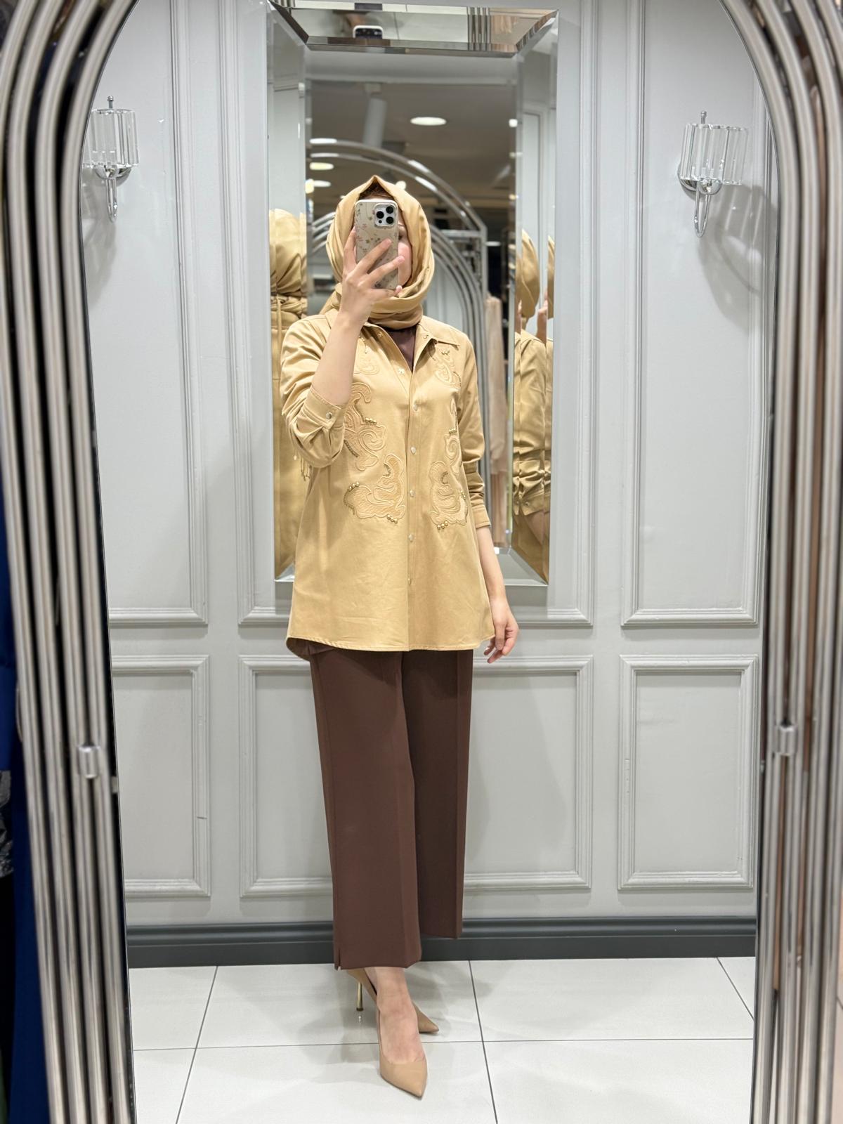 SCL ŞIK CEKET - CAMEL
