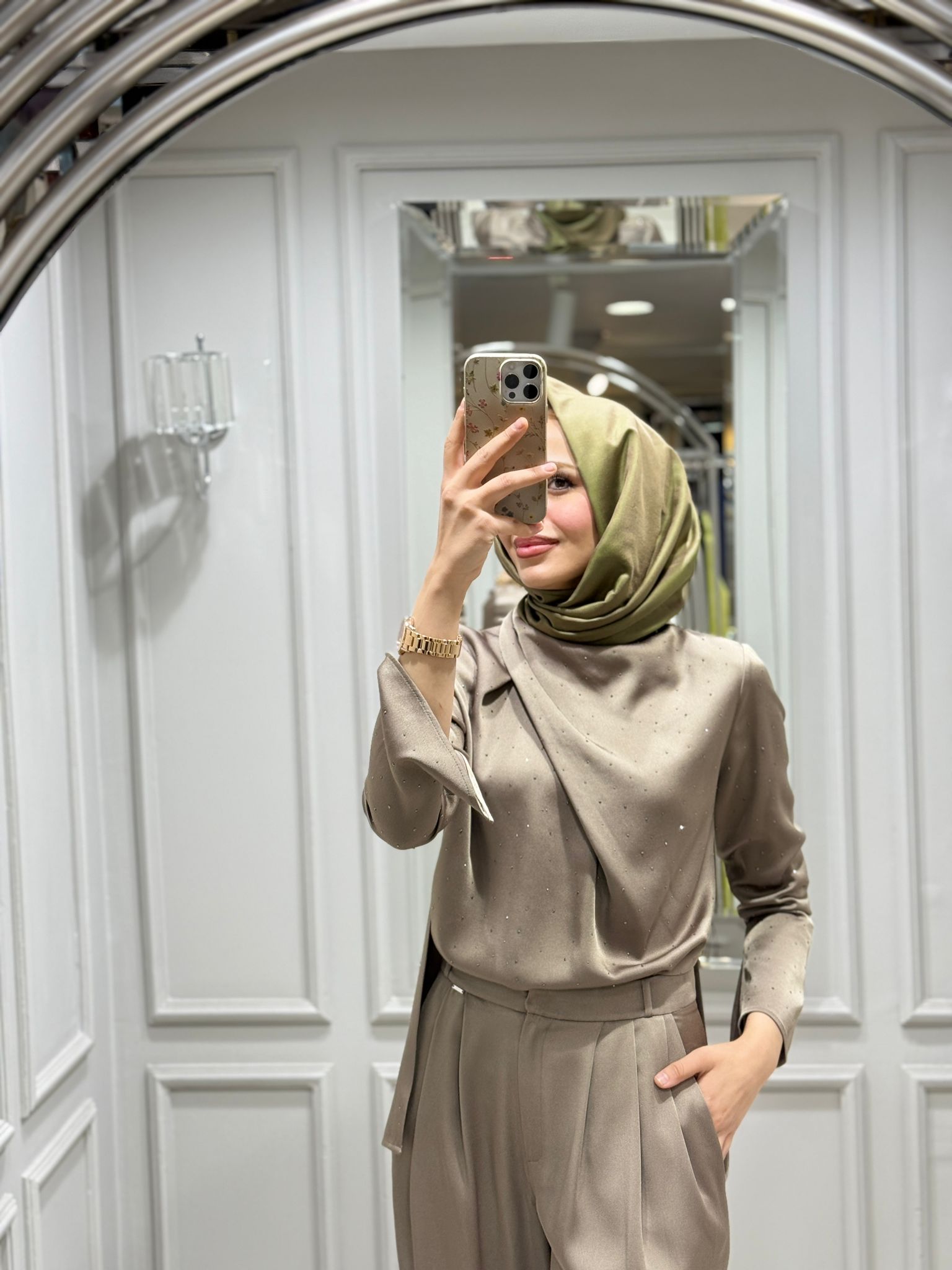 SENNA CRISTALLE TAŞLI BLUZ TAKIM