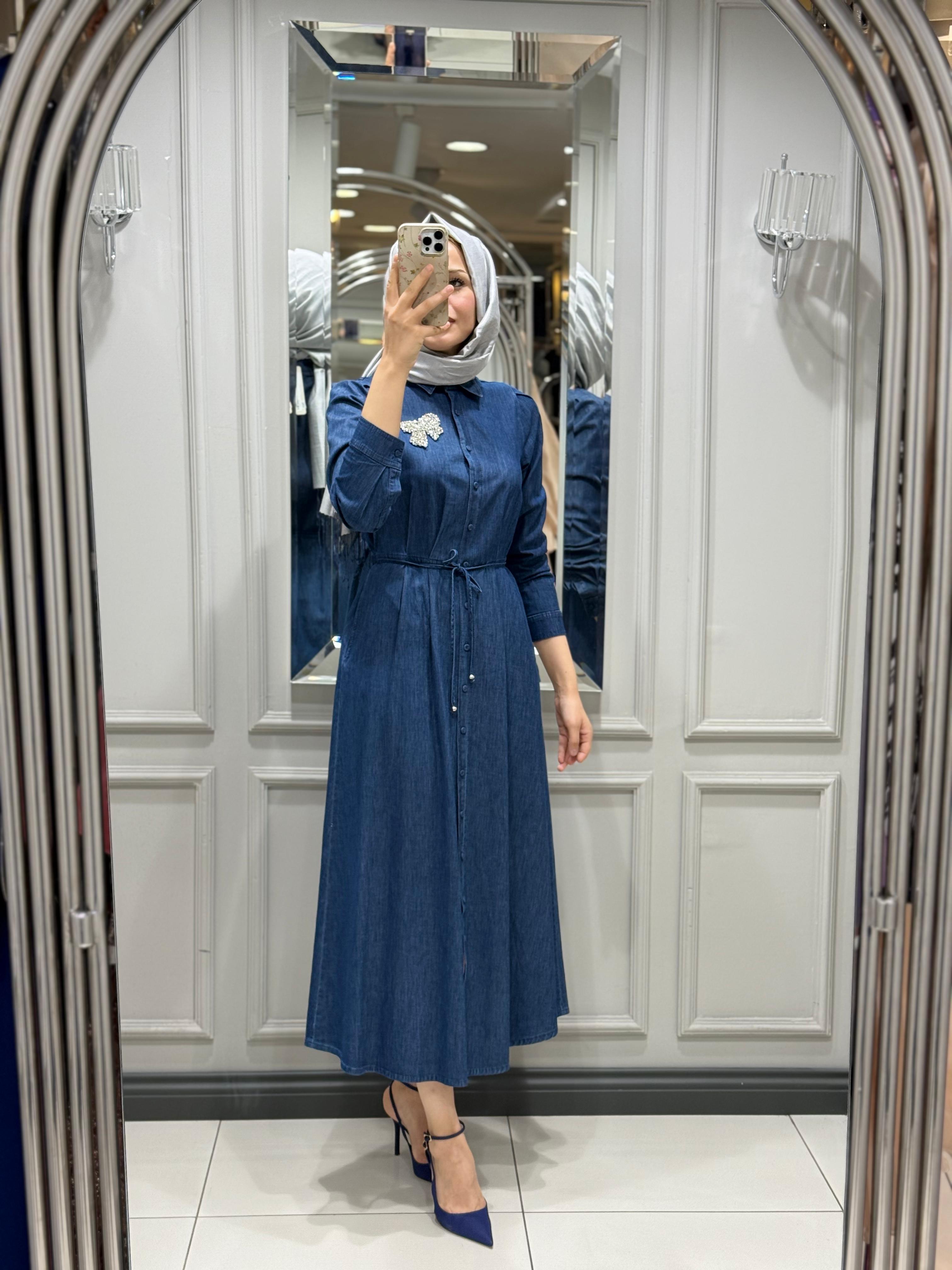 SCL JEAN ELBİSE - LACİ