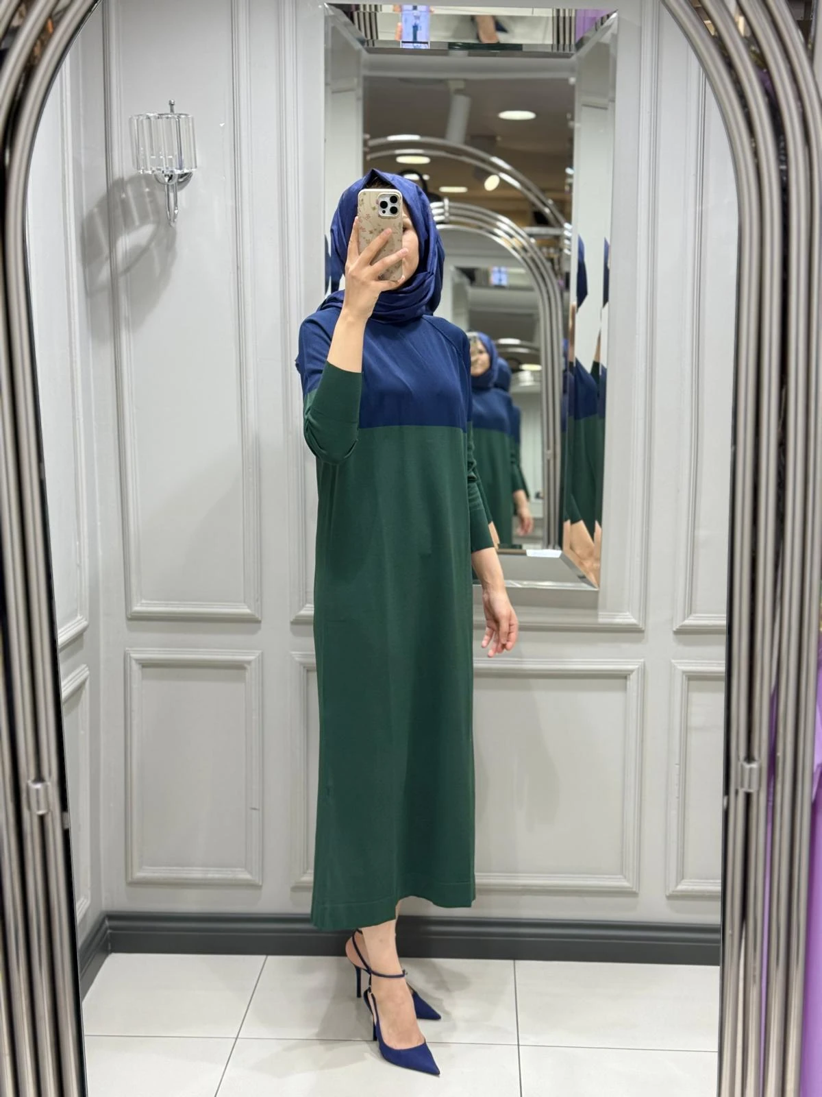 NUSS ELBİSE - ZUMRUT