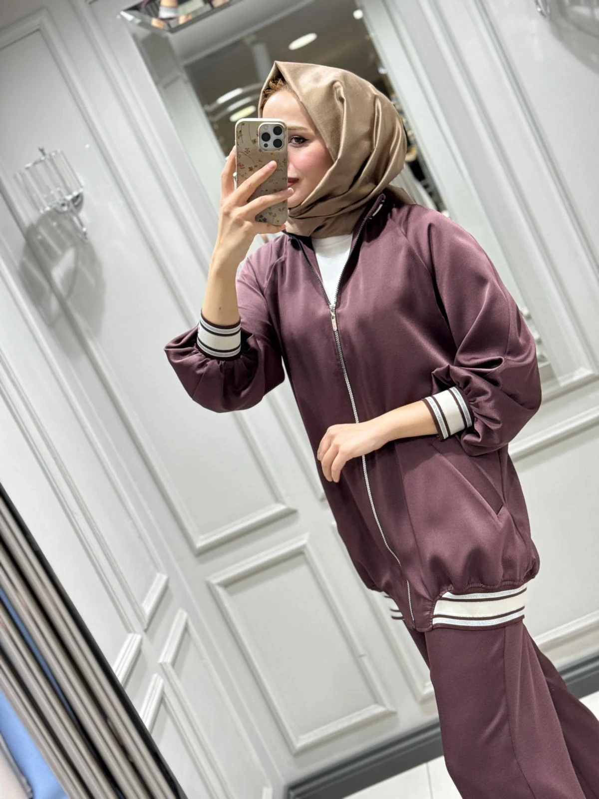 SENNA FEMKE BOMBER TUNİK PANTOLON TAKIM