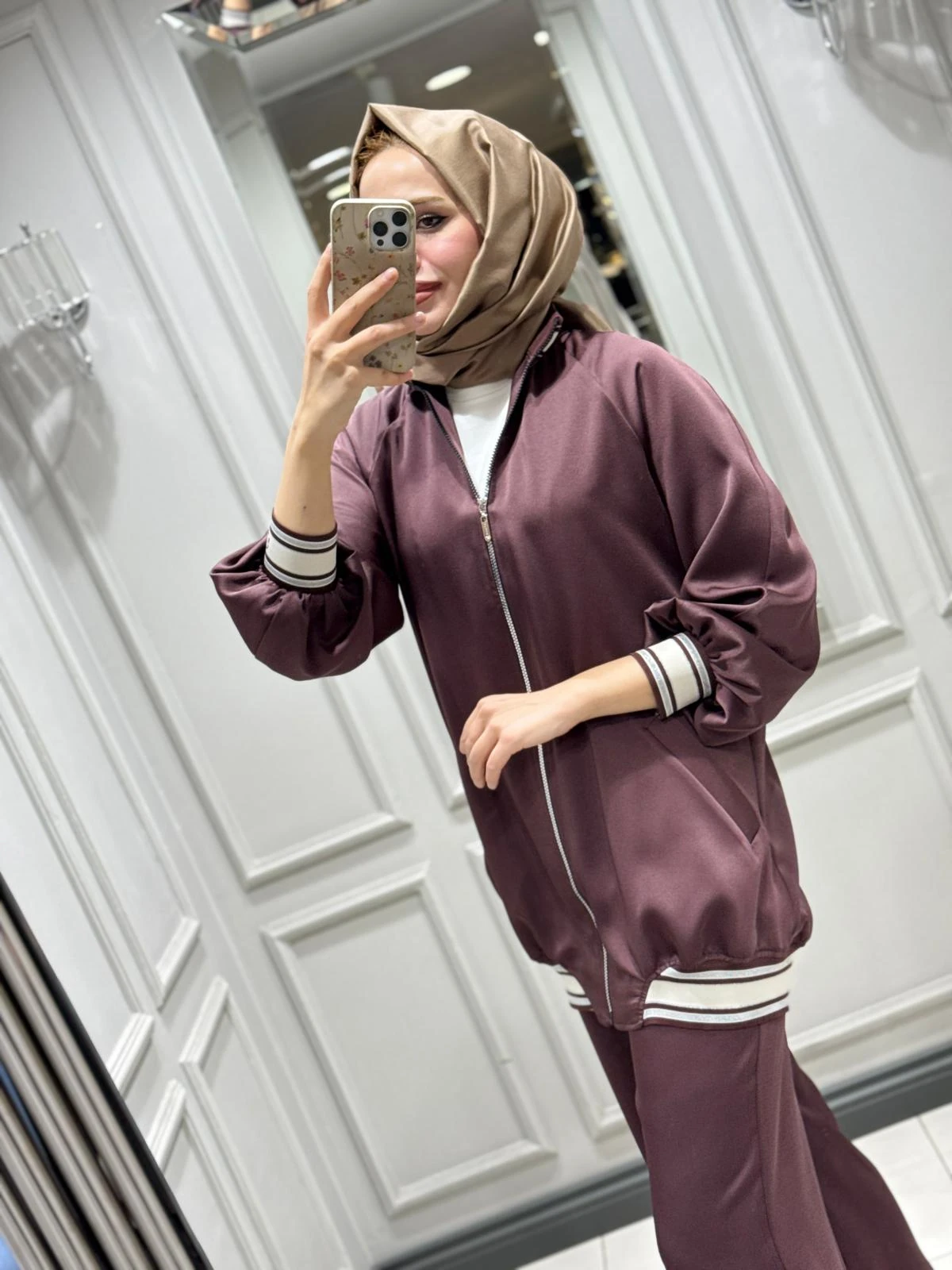 SENNA FEMKE BOMBER TUNİK PANTOLON TAKIM