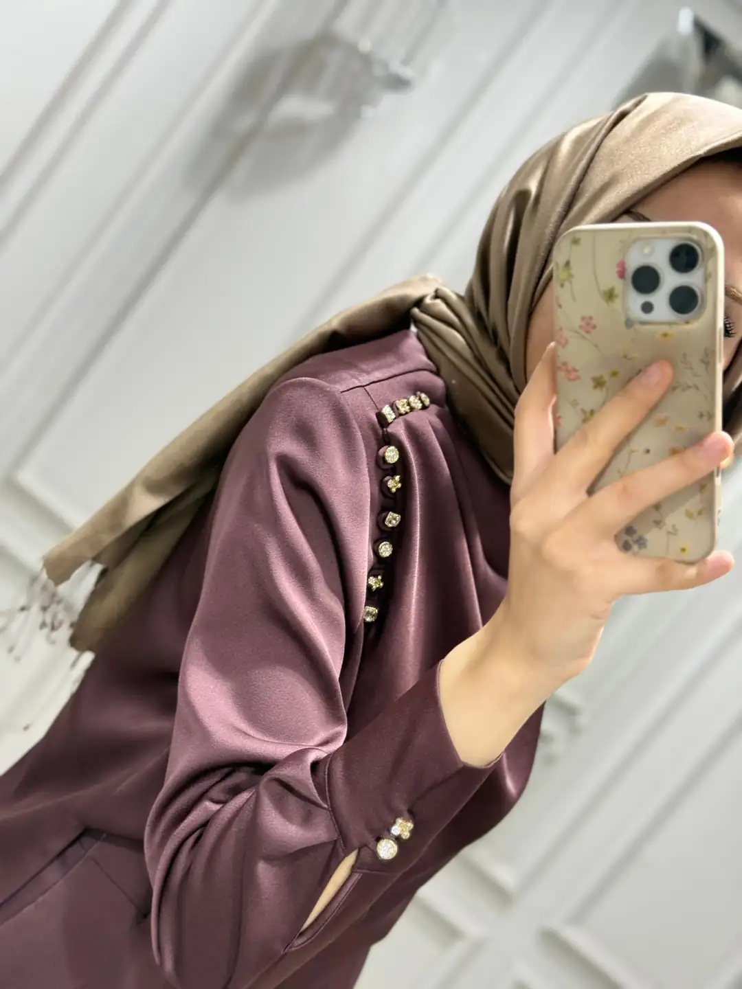 SENNA NATALİ BLUZ PANTOLON (KAHVE)