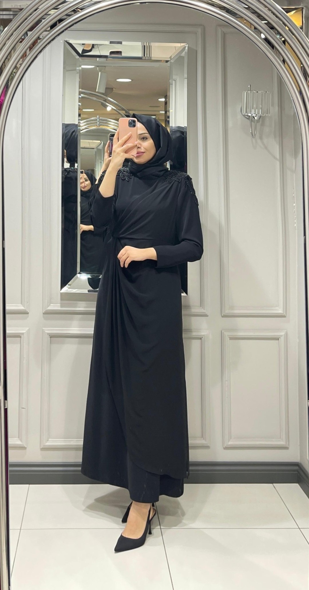 ALMARWAH ELBİSE - SİYAH