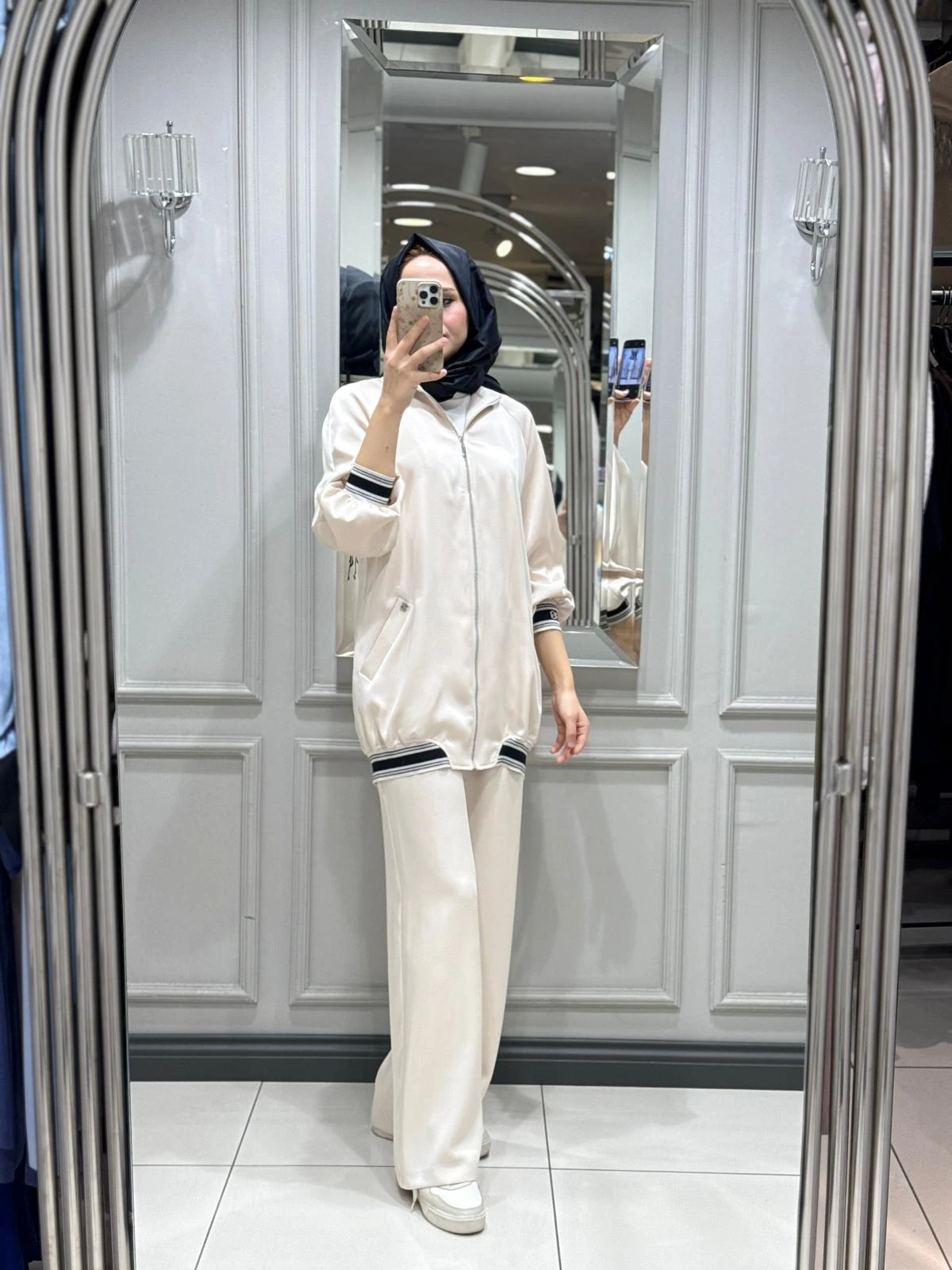 SENNA FEMKE BOMBER TUNİK PANTOLON TAKIM