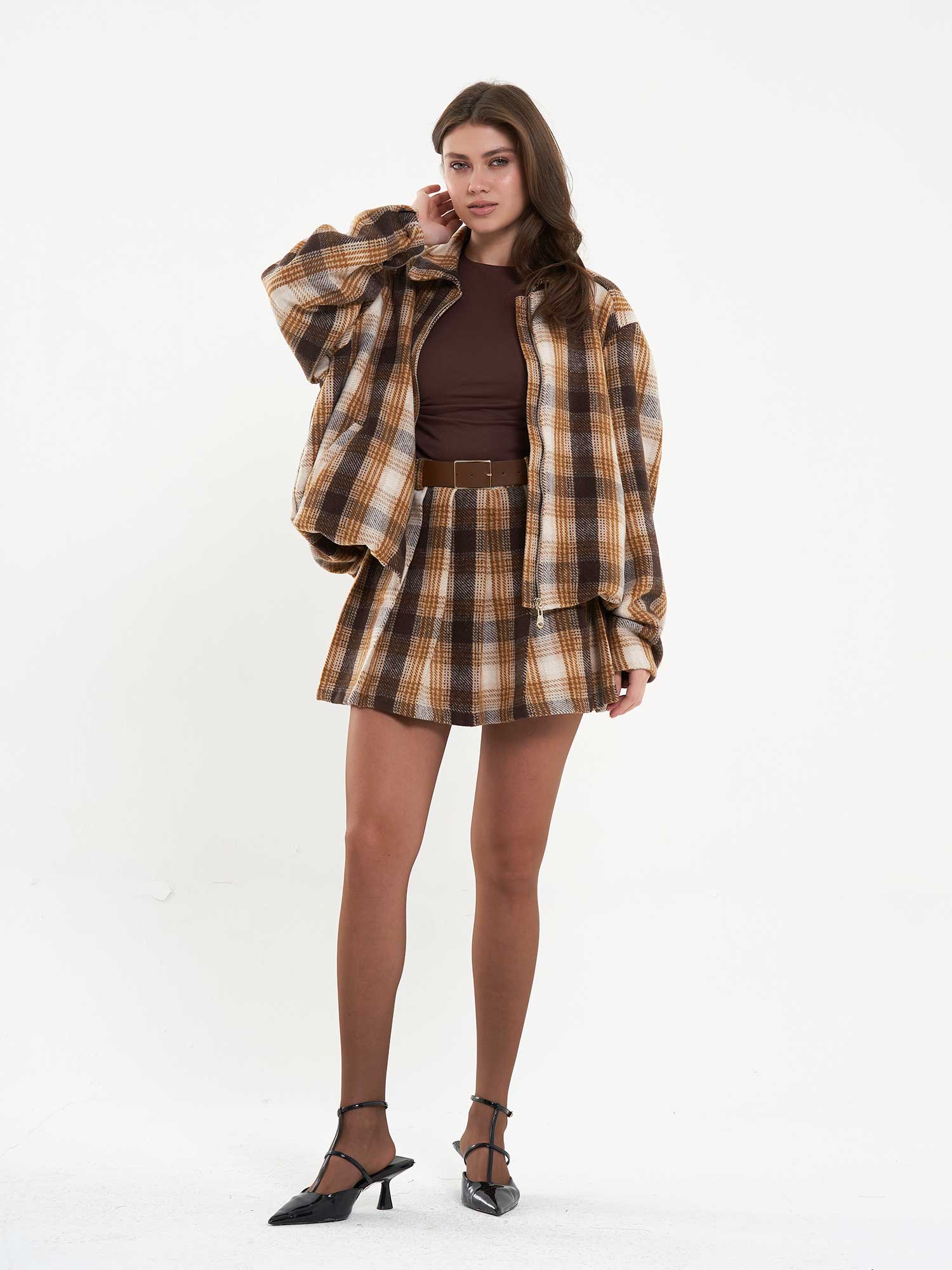 160851 Ekose Bomber Ceket