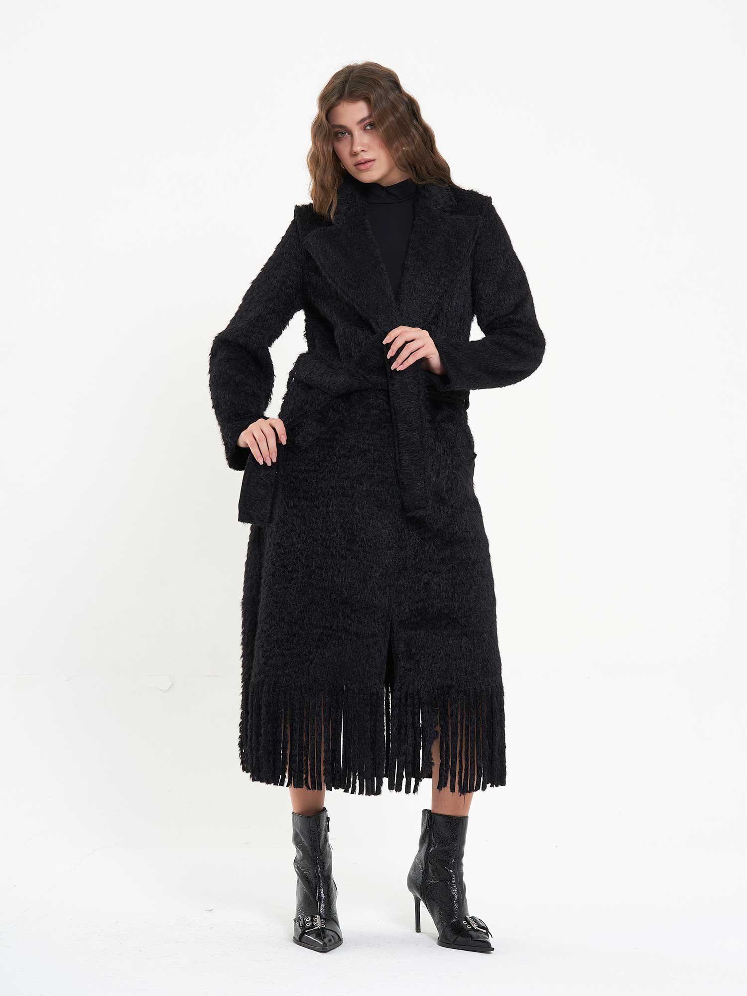 170510 Etek Ucu Saçaklı Kaban