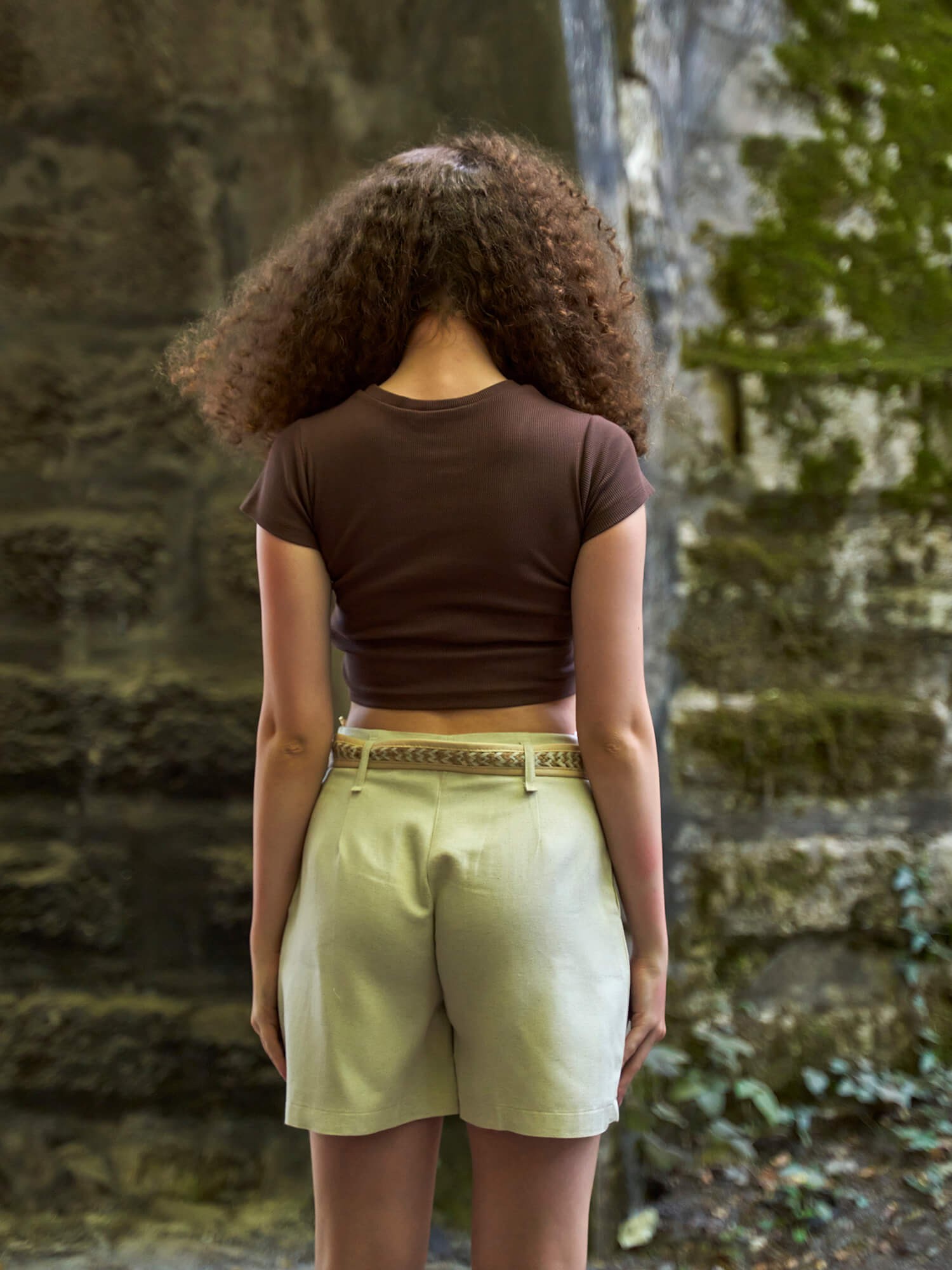 050651 BİSİKLET YAKA CROP BODY