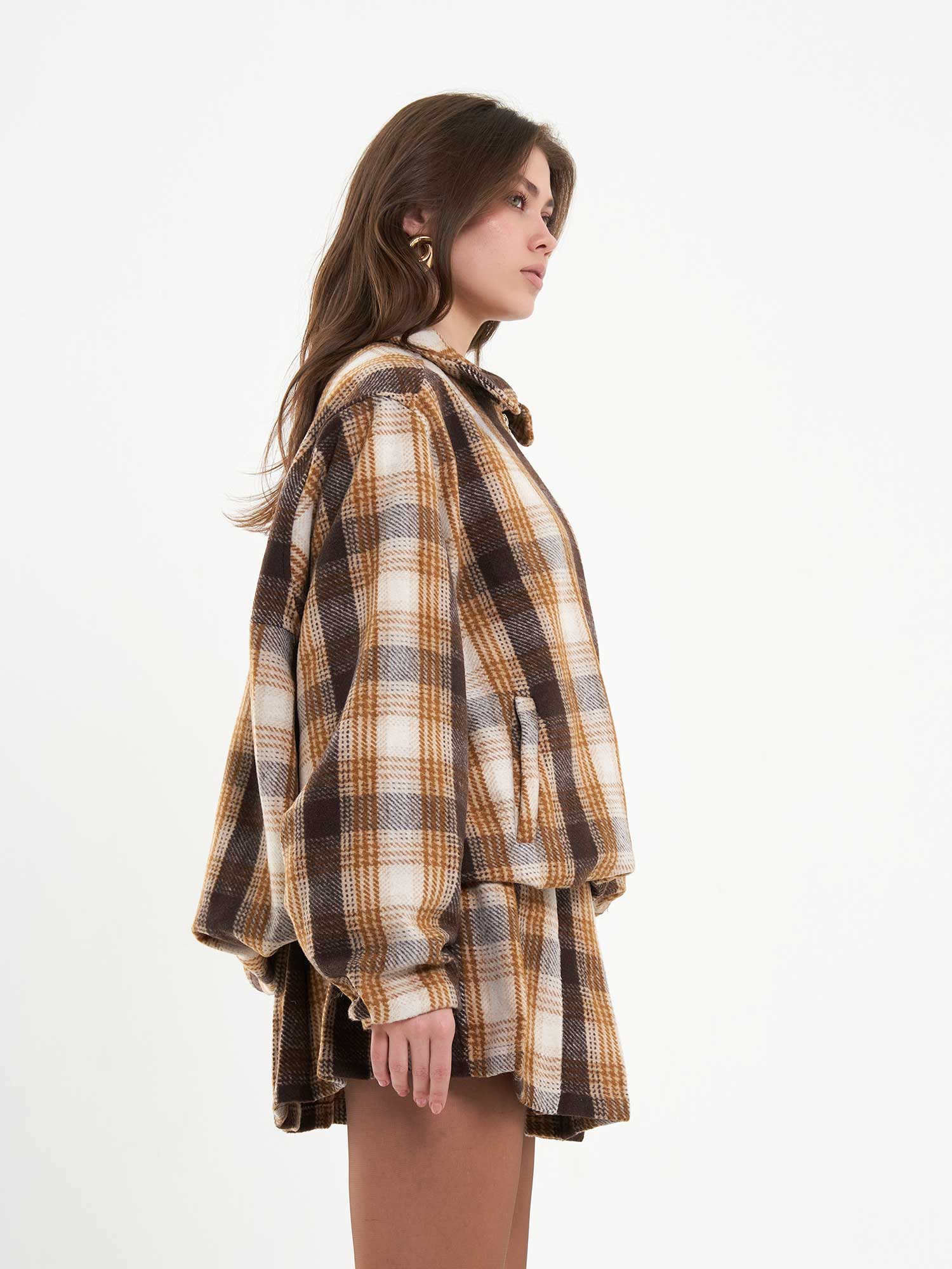 160851 Ekose Bomber Ceket