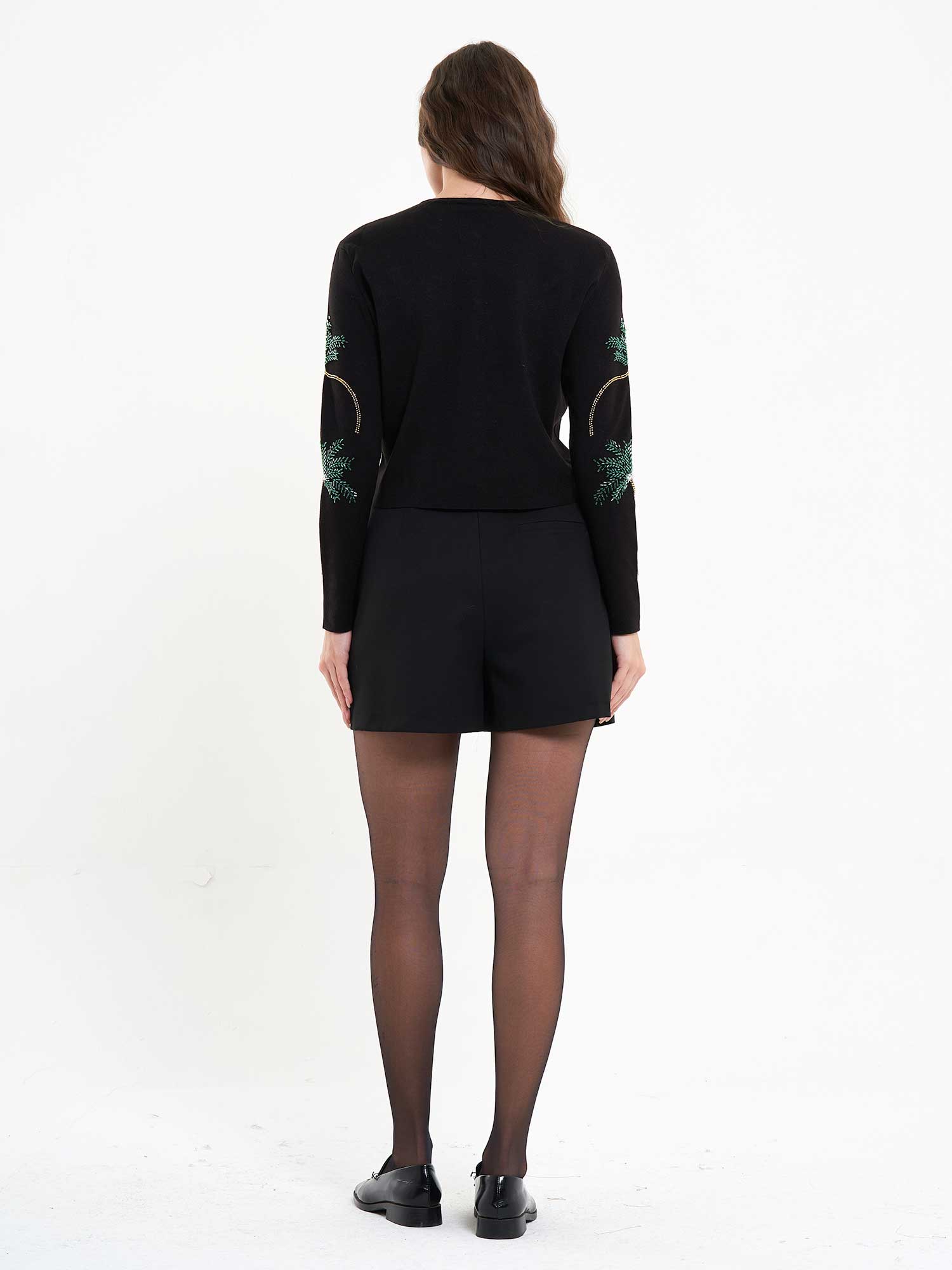 150525 Palmiye Boncuklu Hırka