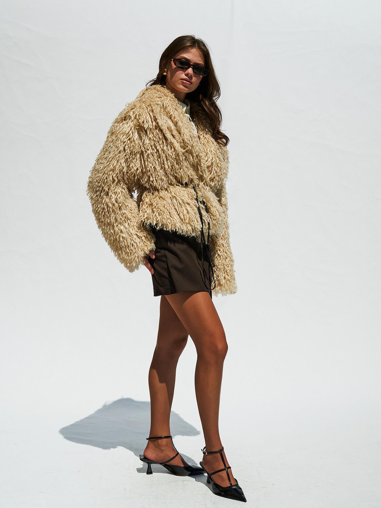 170501 Kısa Geniş Yaka Kürk