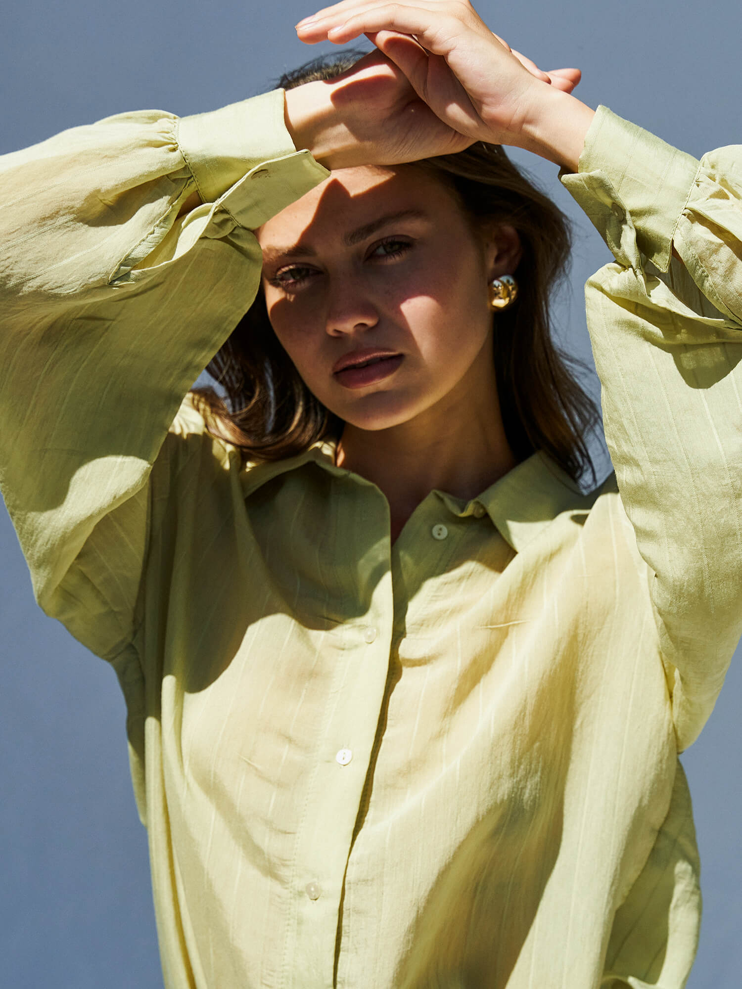 080727 Balon kol Basic Gömlek