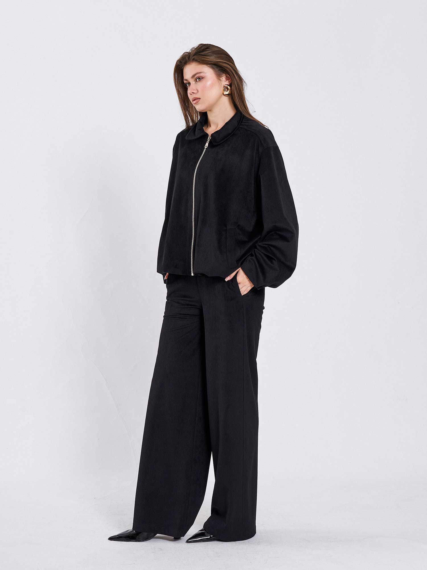 220603 Oversize Balon Ceket Takım