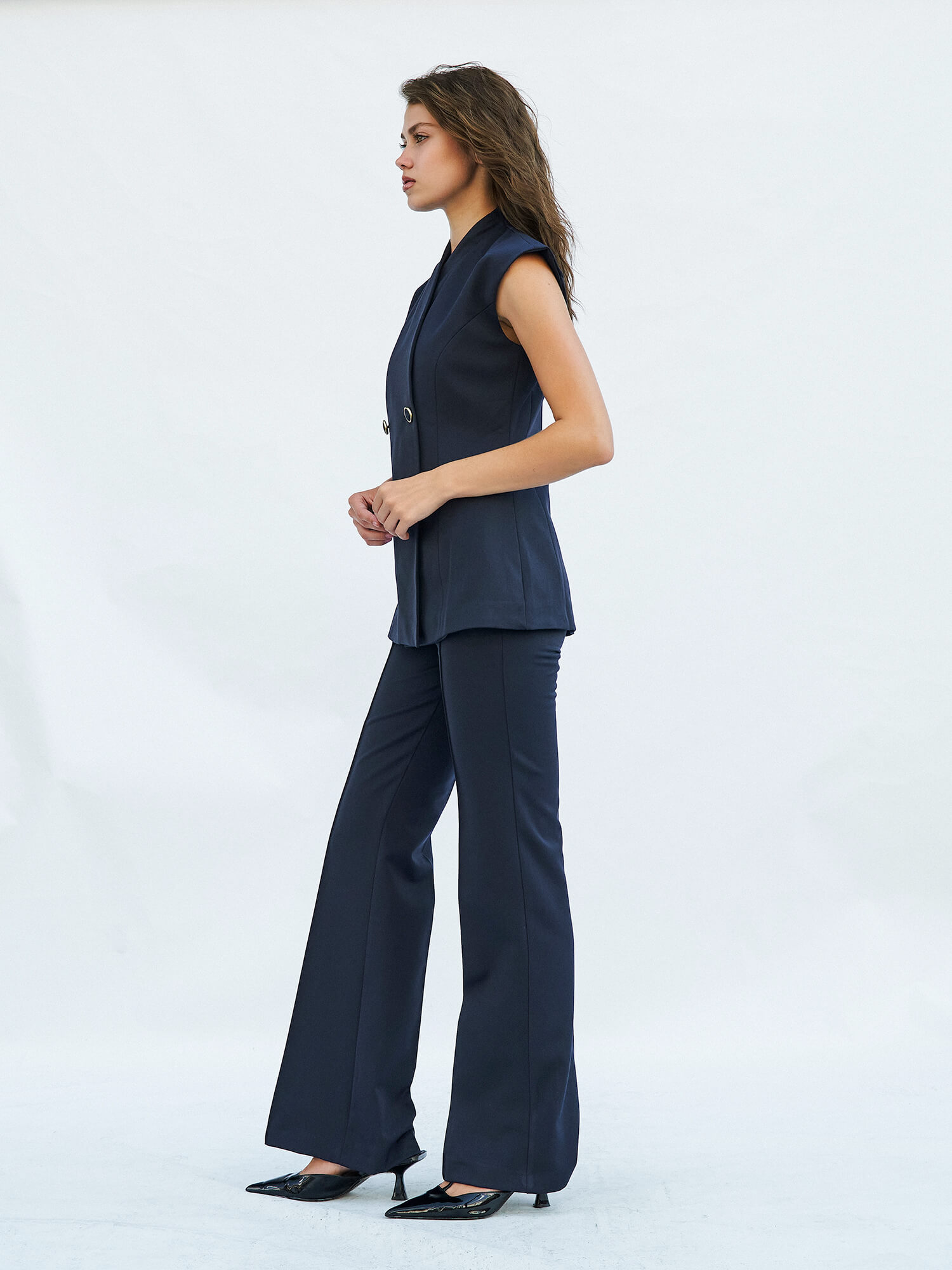 120690 Kimono Yaka Yelek